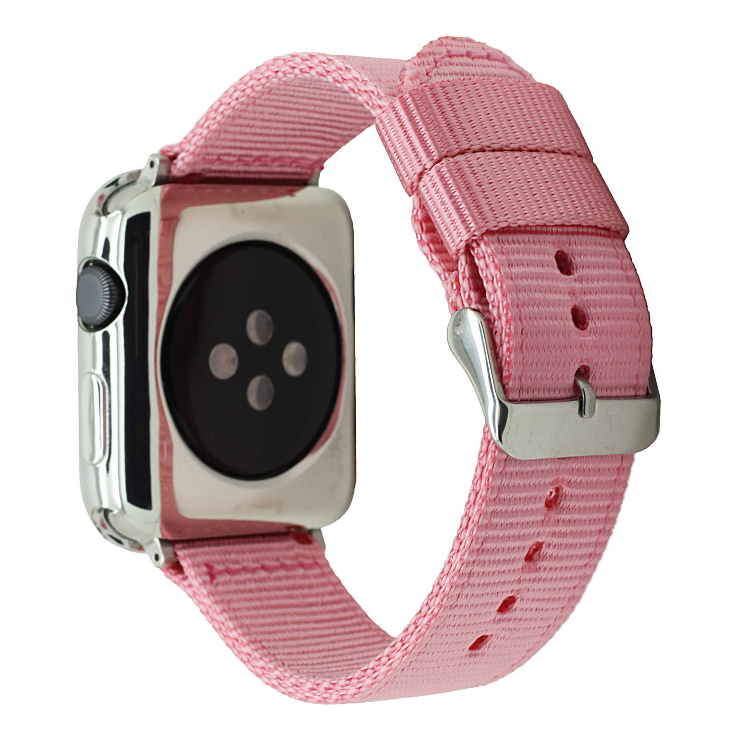 44/40/42/38 Sport Canvas Nylon Fabric Band for Apple Watch Series 5 6 7 8 Strap