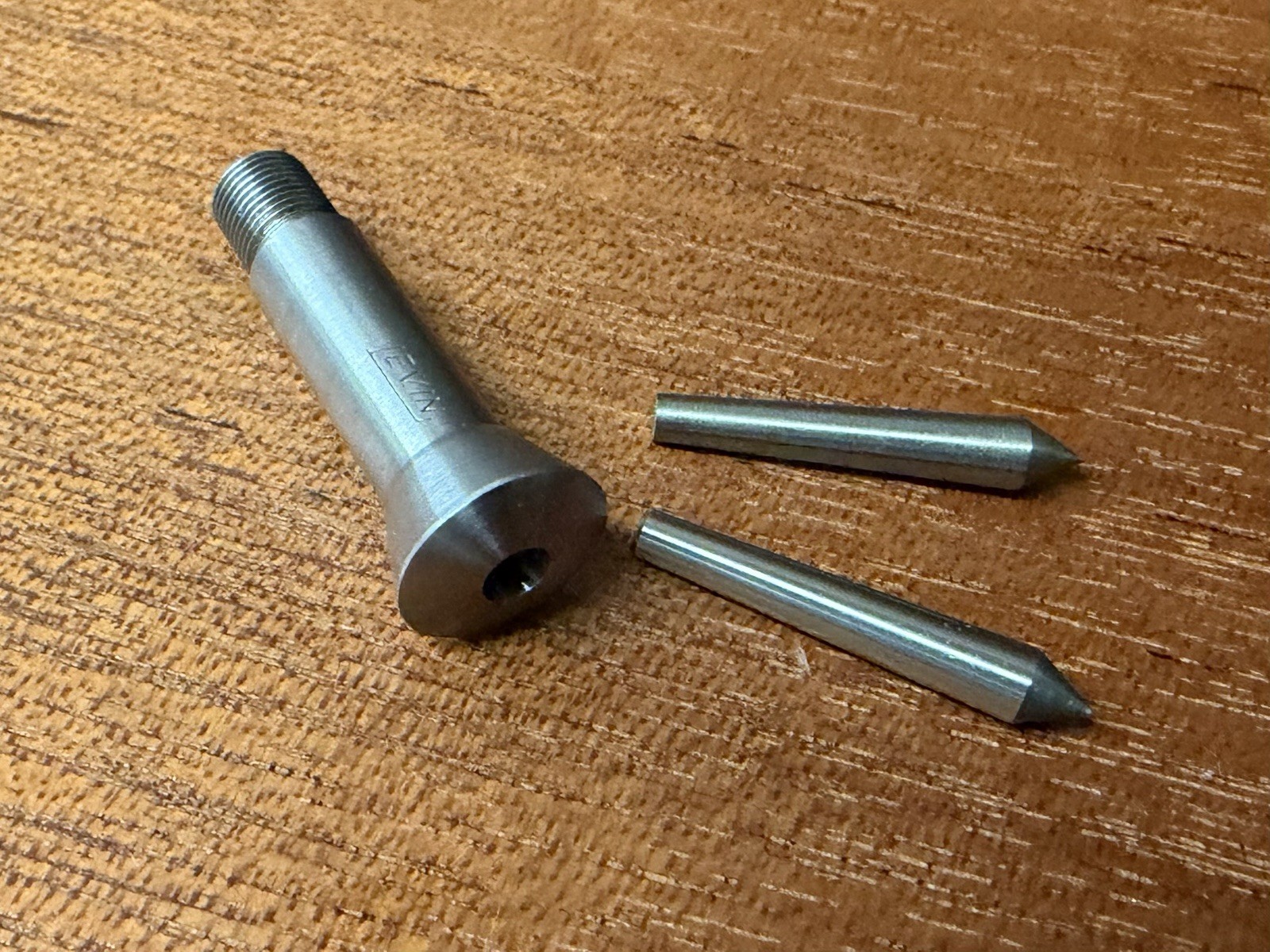 nos 8mm LEVIN Taper Center, Watchmaker’s Jeweler’s Lathe
