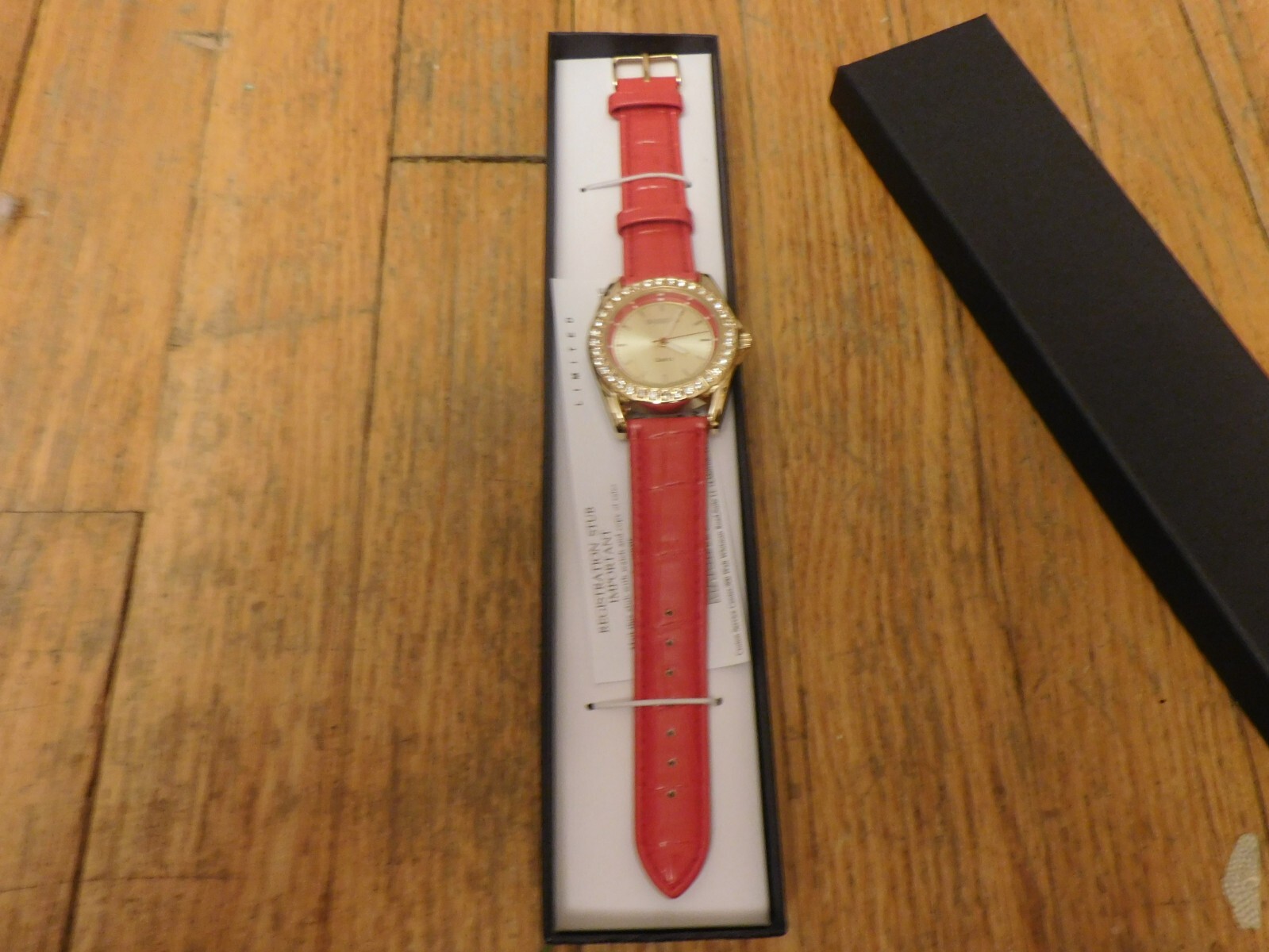 Brand New Manhattan Limited Edition Ladies Rhinestone Watch MIB Croton