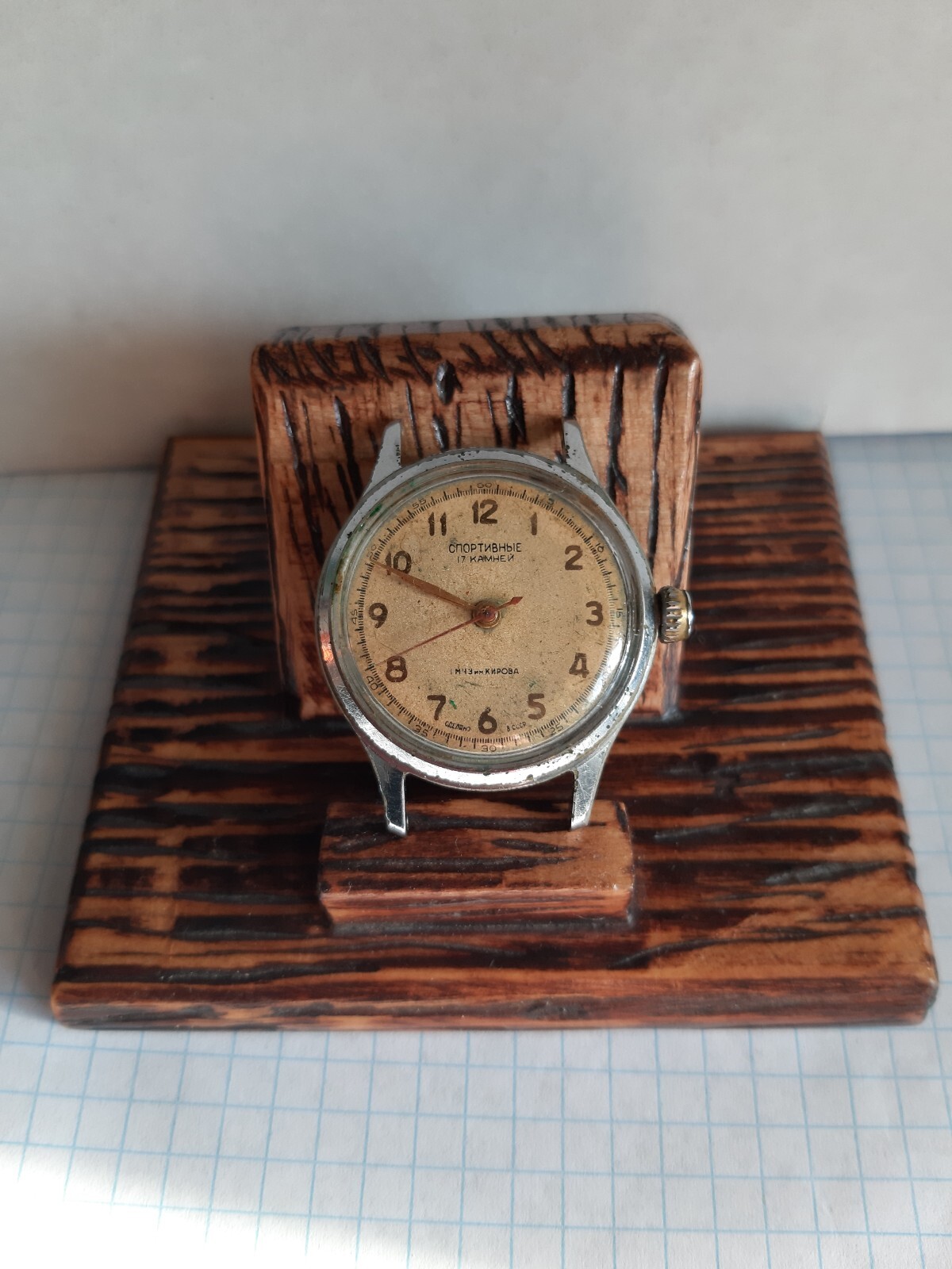 Ussr Watch Спортивные 1 МЧЗ Vintage Soviet Russian Jewels 17 Rare Mechanical