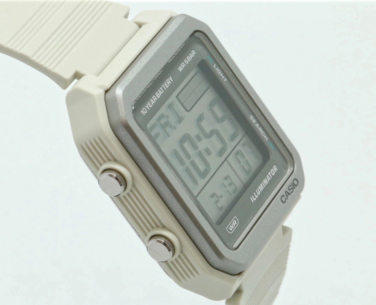 CASIO Collection STANDARD Watch W-221H-8AJF Ivory Unisex Japan First Shipping
