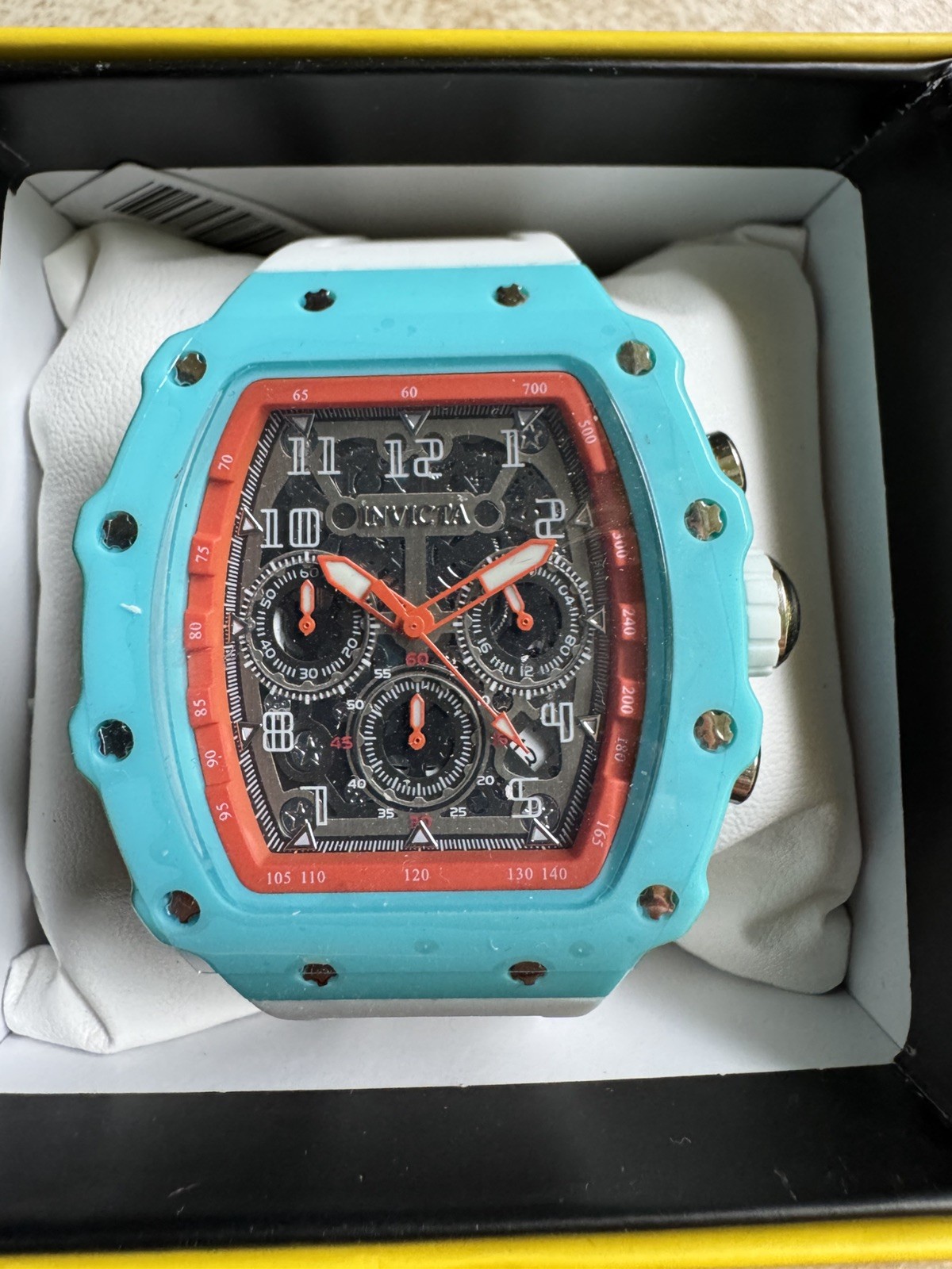 New Invicta Nitro Gen Racing Miami Special Edition Men’s Watch 43mm Brand New🔥