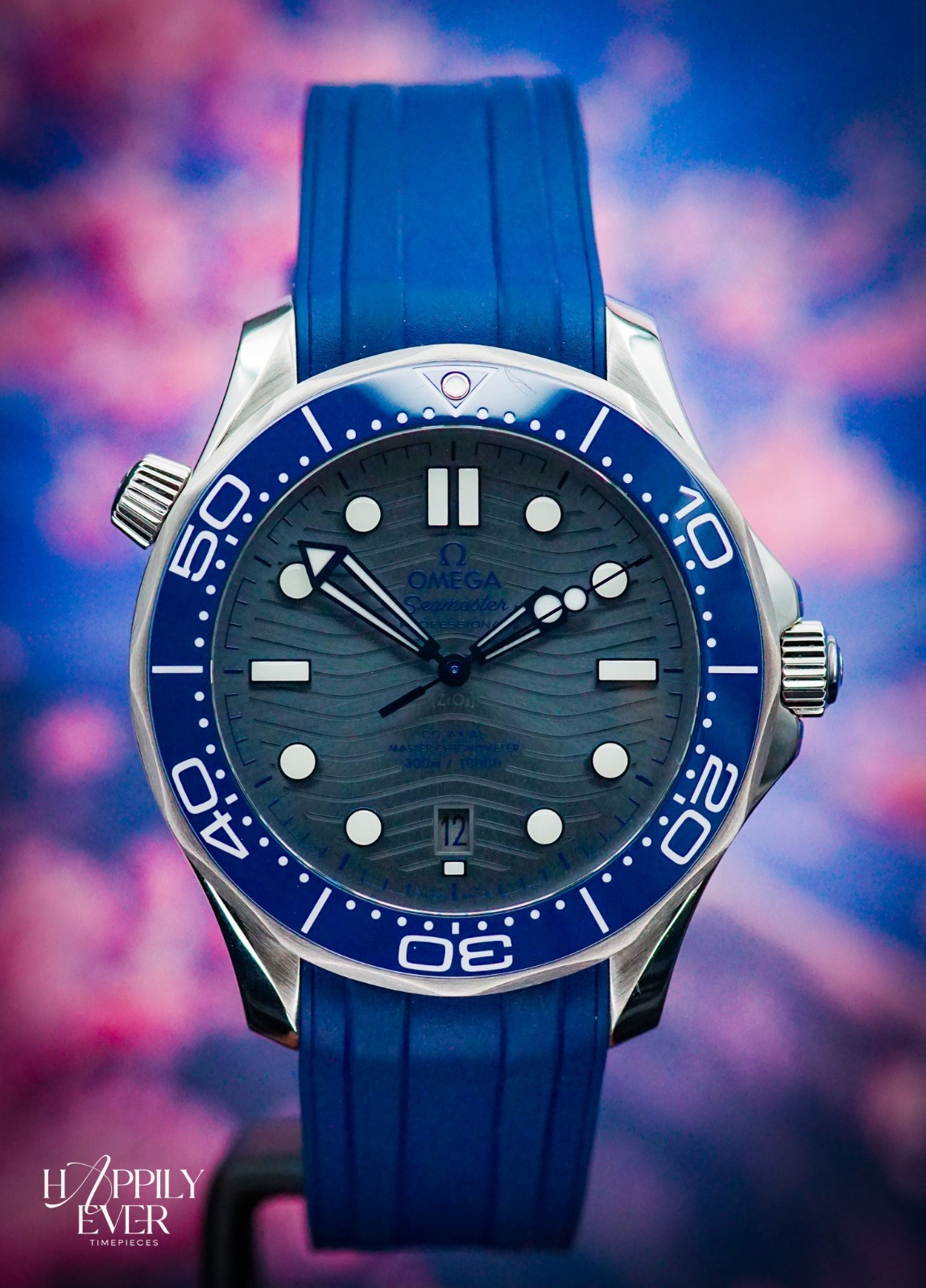 2023 OMEGA Seamaster Diver “Grey Wave” 300M 210.32.42.20.06.001 Full Set