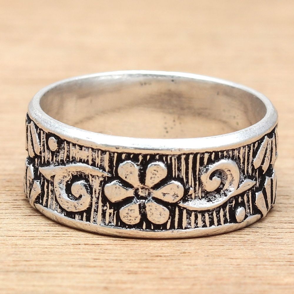 Spinner Anxiety Handmade Silver Jewelry “6.5”