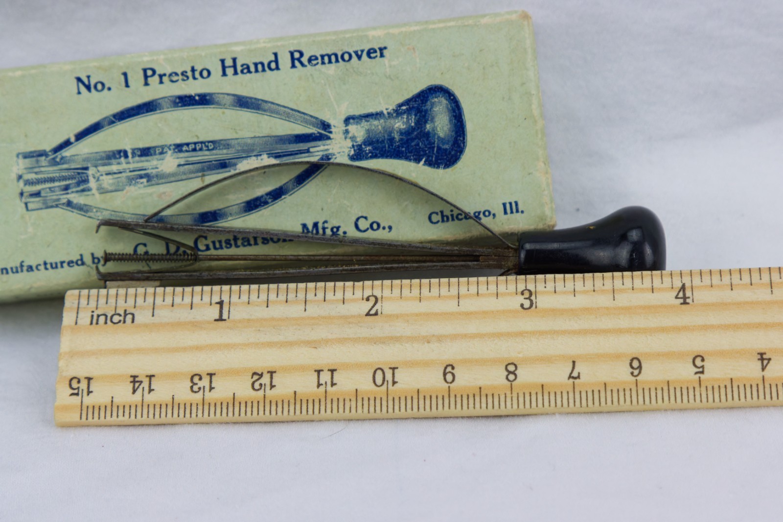 Gustafson NO. 1 Presto Hand/Pinion/Wheel Watch Repair Tool, FOR PARTS/REPAIR