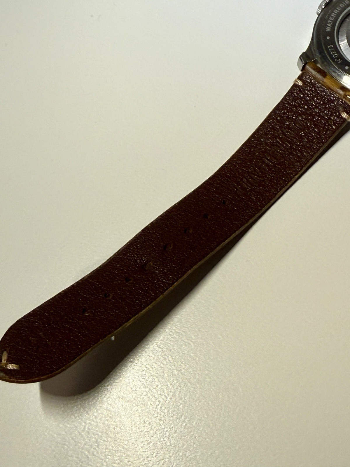 Tissot Heritage Z452 Automatic Watch wSoft Leather Strap (small crystal chipped)