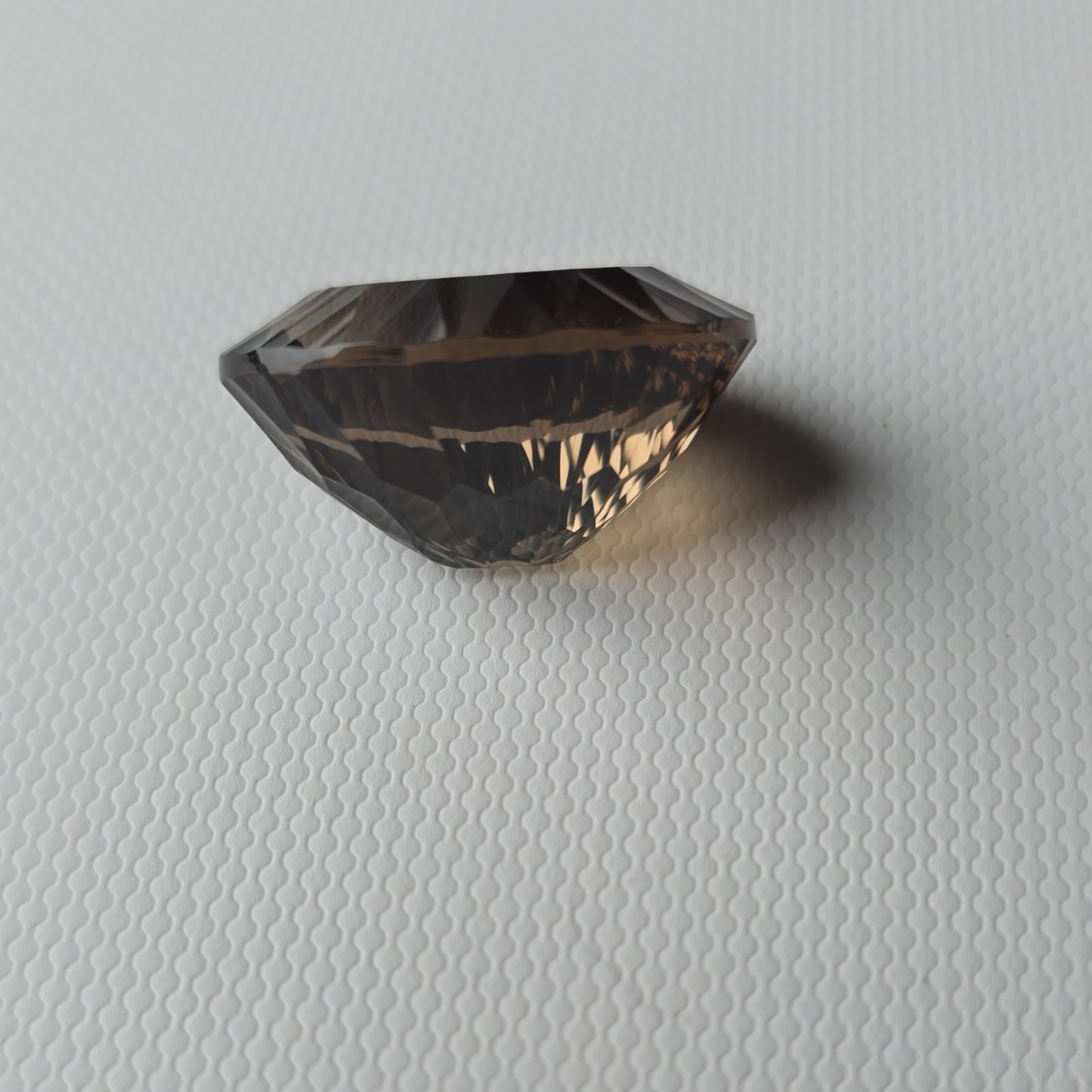 Smoky Quartz 26.44ct IF Clarity Very Good Cut 22.84×17.27×12.28mm