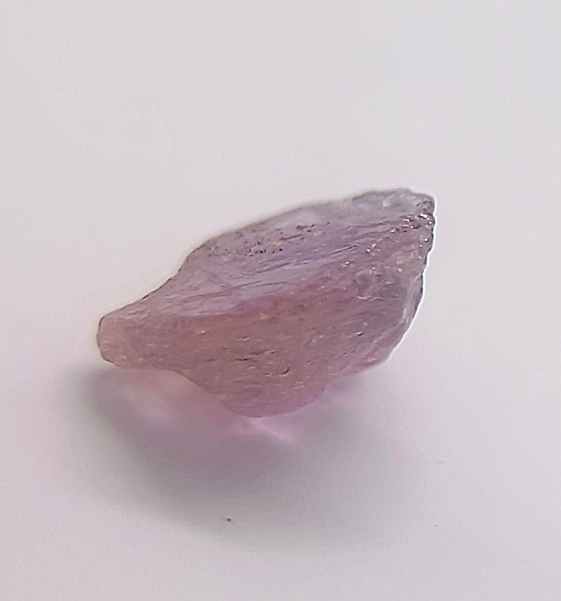 NATURAL AUSTRALIAN Rough Fancy Vivid Lavander Purple Pink Sapphire 1.08ct Unheat