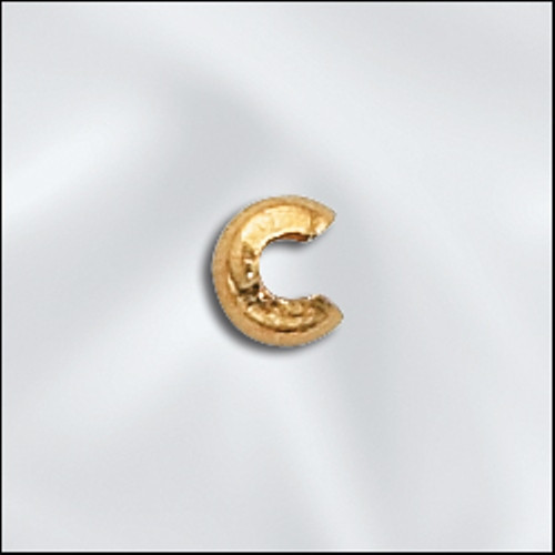 Gold Filled 4mm Crimp Covers, Crimp Bead Covers 14kt Gold Filled, 14/20 USA Made