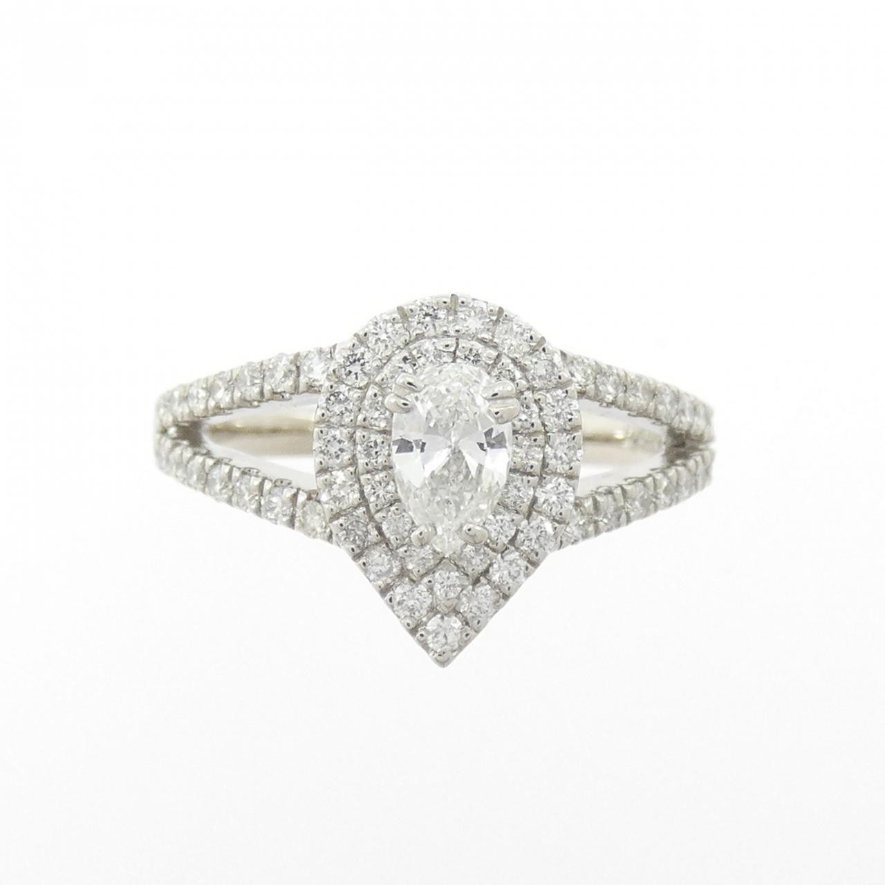 Authentic PT900 Diamond Ring 0.260CT #230-000-338-6667