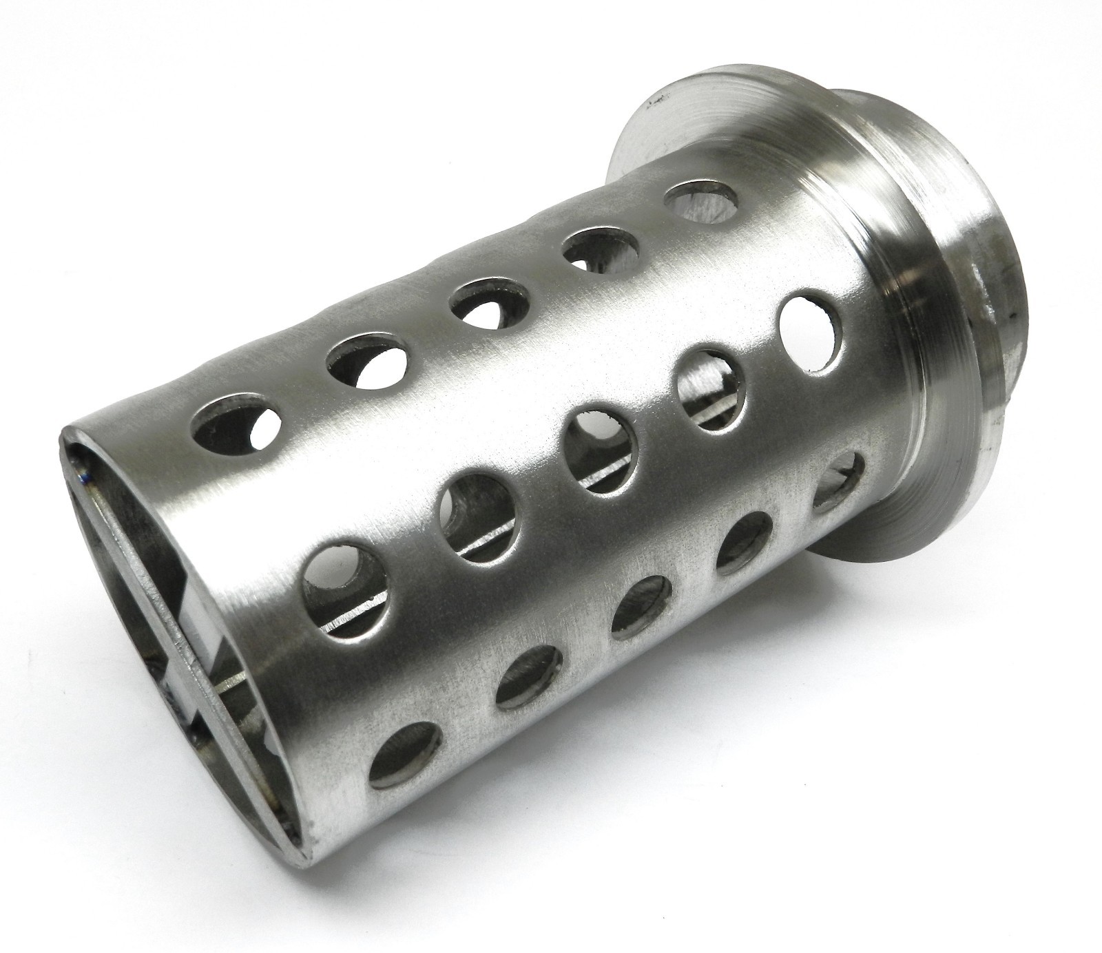 Perforated Flask 3 x 6″ Casting Vacuum Stainless 1/8″ Wall with Rubber Base Cone