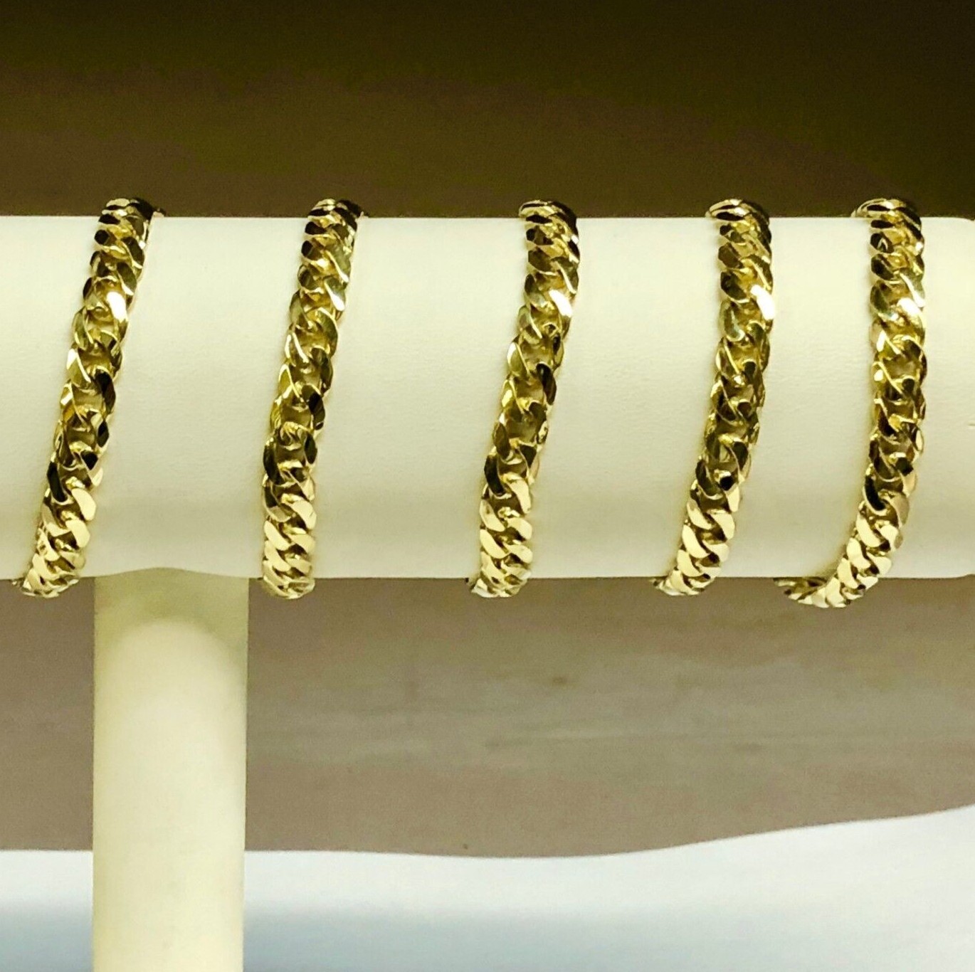10k Yellow Gold 24″ Solid Miami Cuban Curb Link 6 mm 58 grams Chain/Necklace