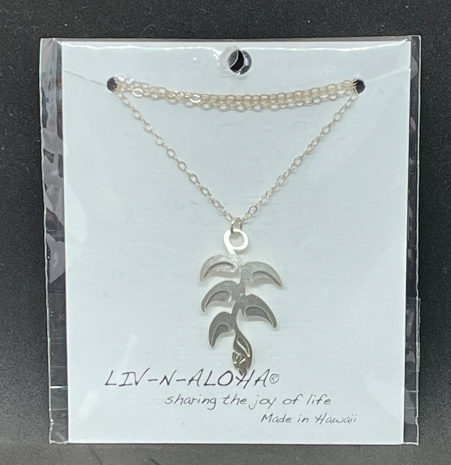 Leighton Lam Designs LIV-N-ALOHA Heliconia 18 Inch Necklace