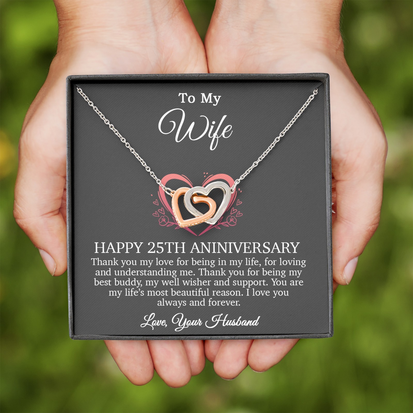 25th Anniversary Gift For Wife, 25 Year Anniversary Gifts, 25th Wedding Annivers