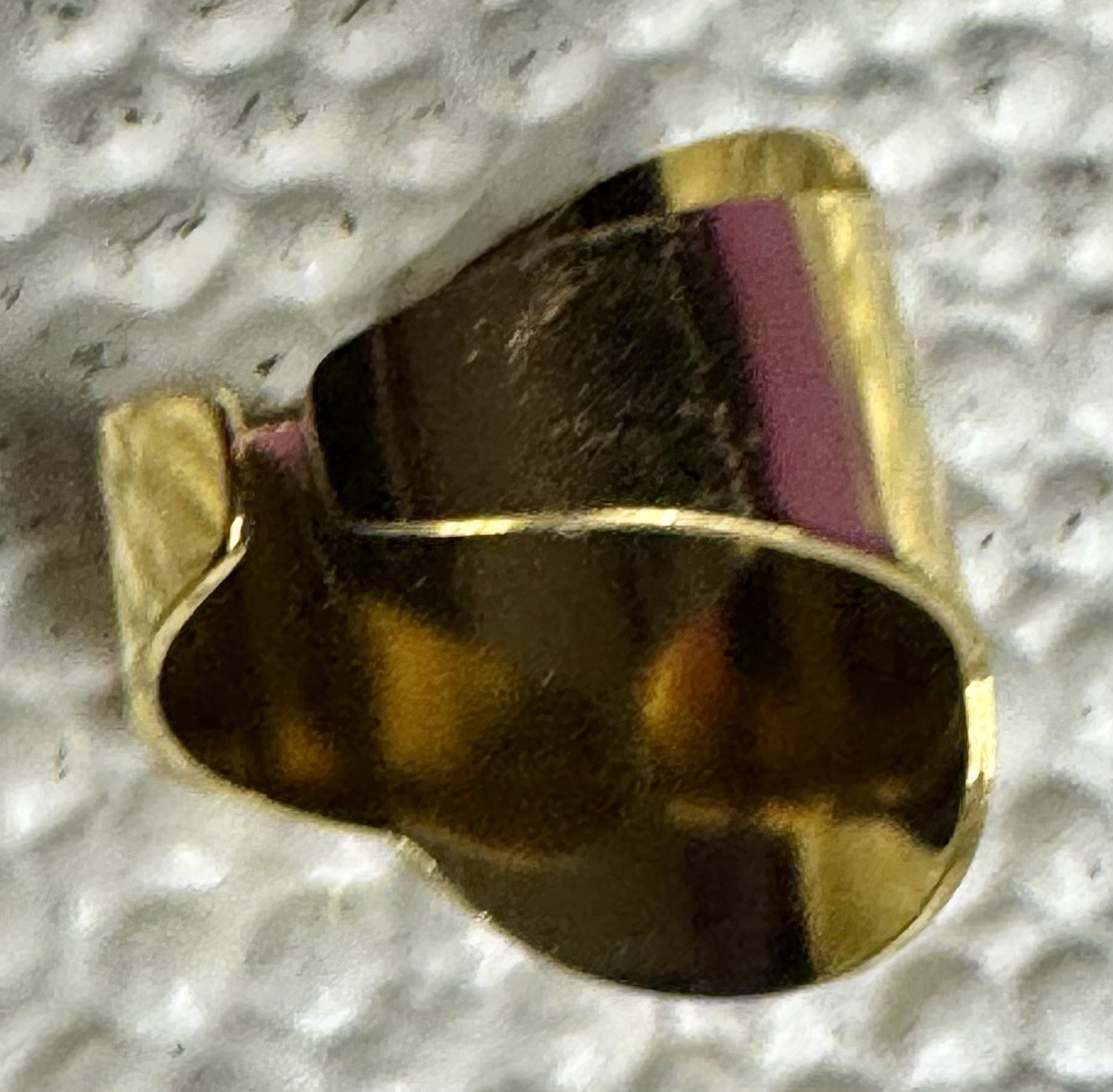 Plunder Turquoise And Gold Adjustable Ring New Without Tags
