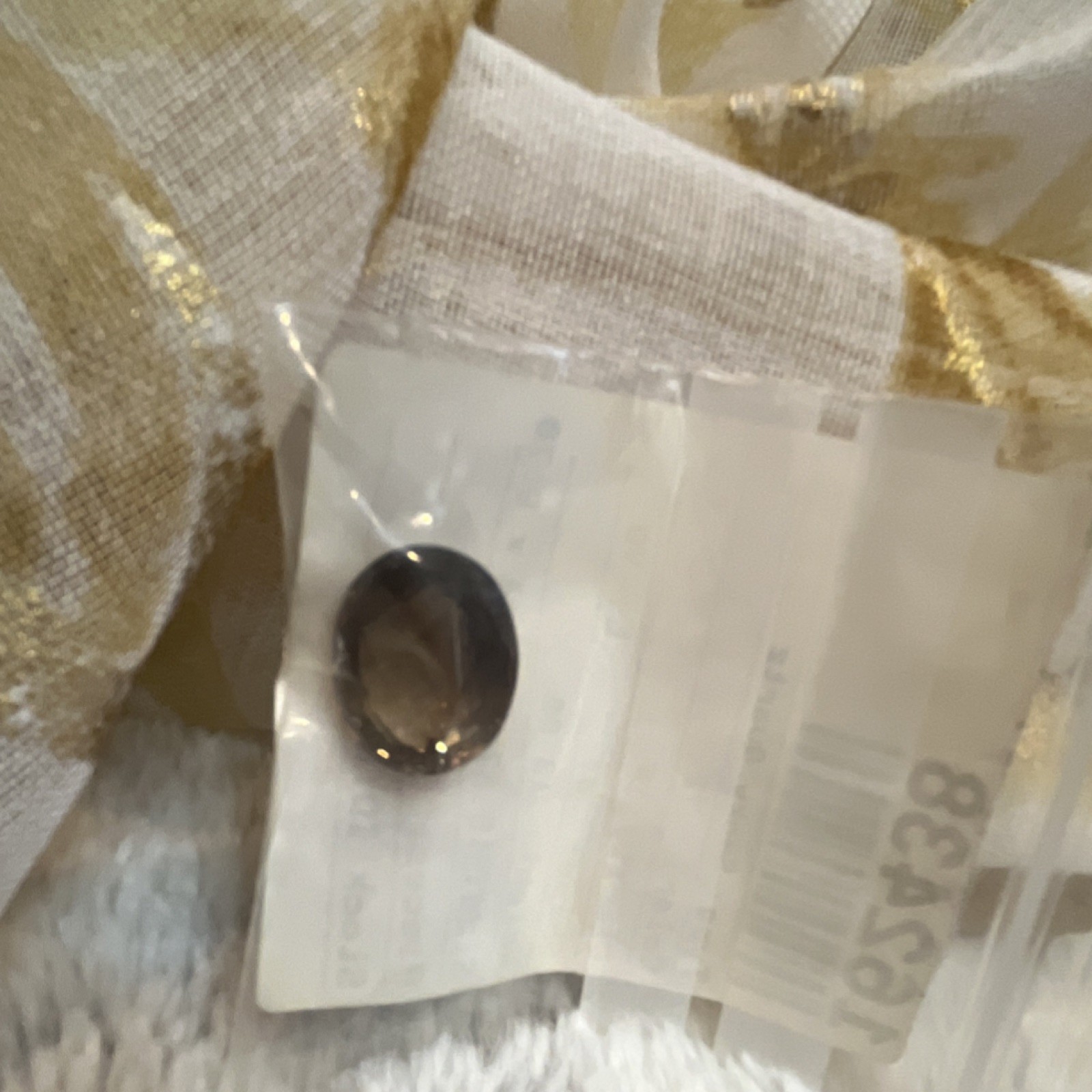 Smoky Quartz Oval IF Clarity 13.06ct Brown Very Good Cut 16.87×13.84mm