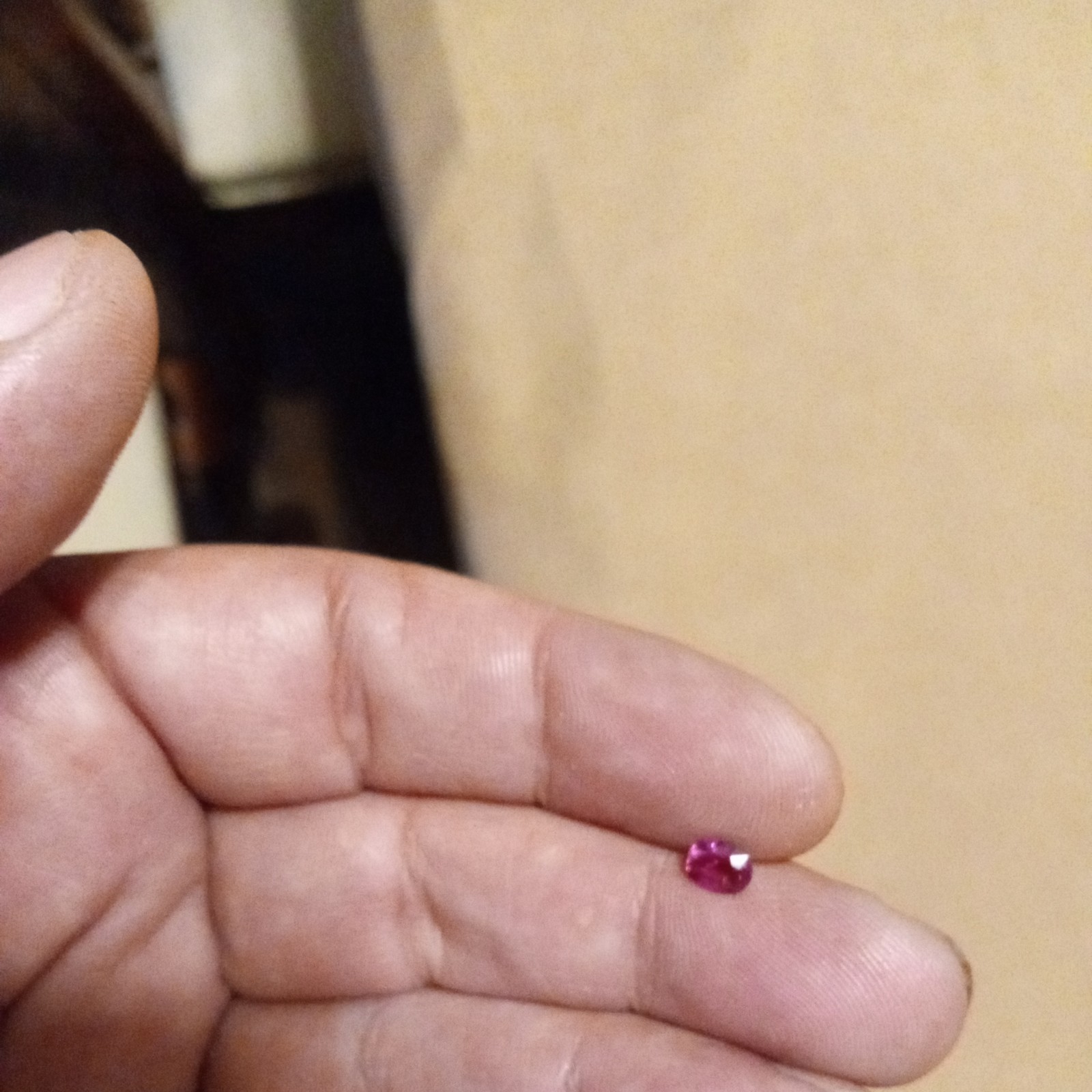 .57 ct natural purplish pink sapphire unheated oval shaped gorgeous 😍