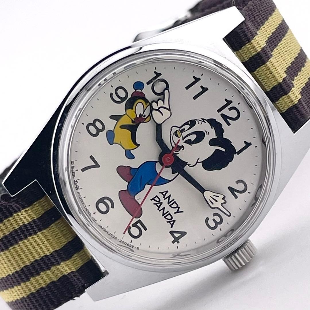 Rare Dead Operational CITIZEN Andy Panda Manual Wind Watch with Tag 80 Years