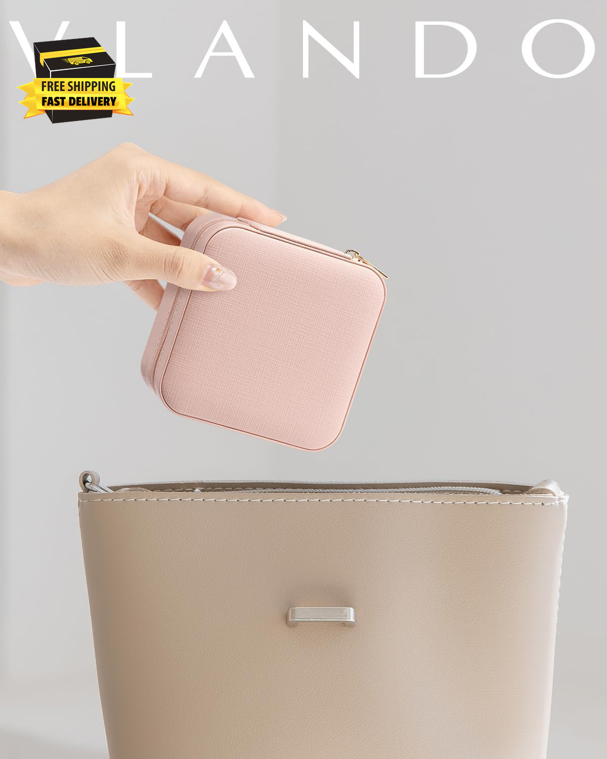 Travel Jewelry Case – Teacher Appreciation Gifts for Women – Small Jewelry Trave