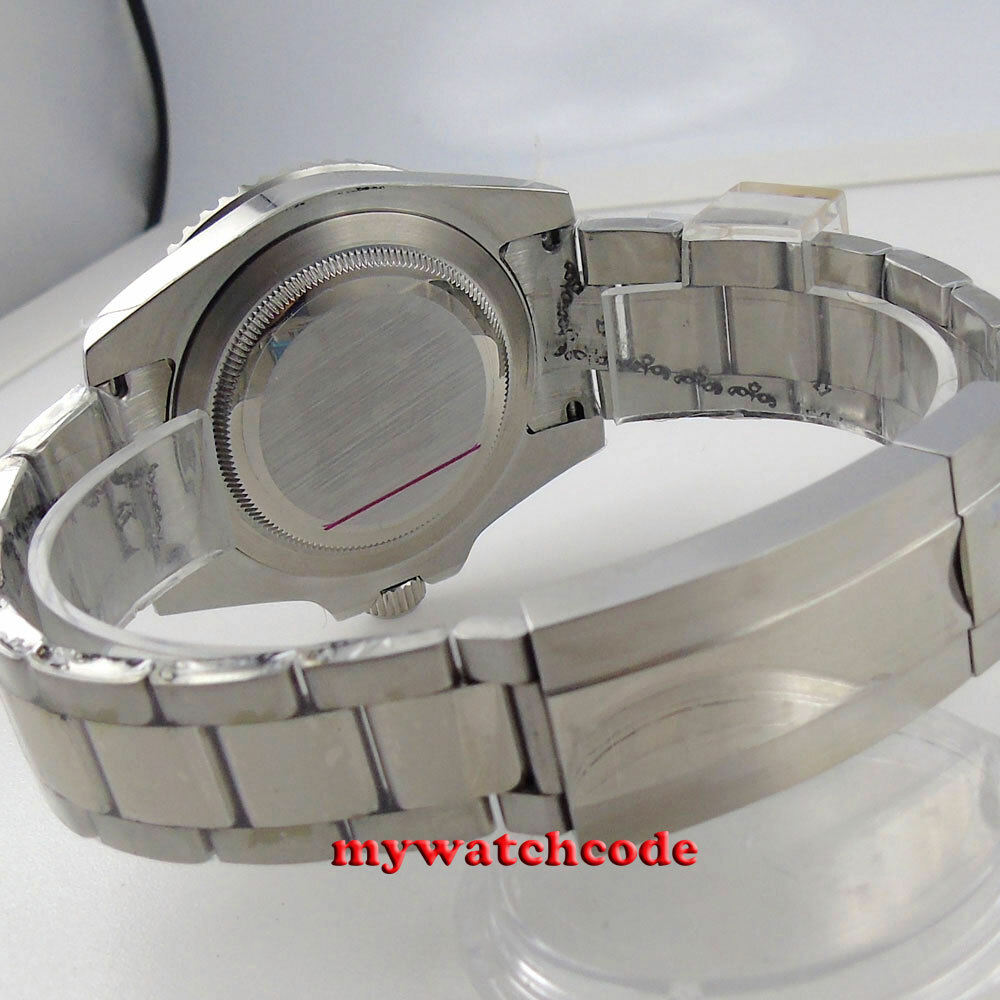 20atm 40mm Ceramic Bezel Sapphire Chapter Ring Watch Case Fit For NH35 NH36 2824