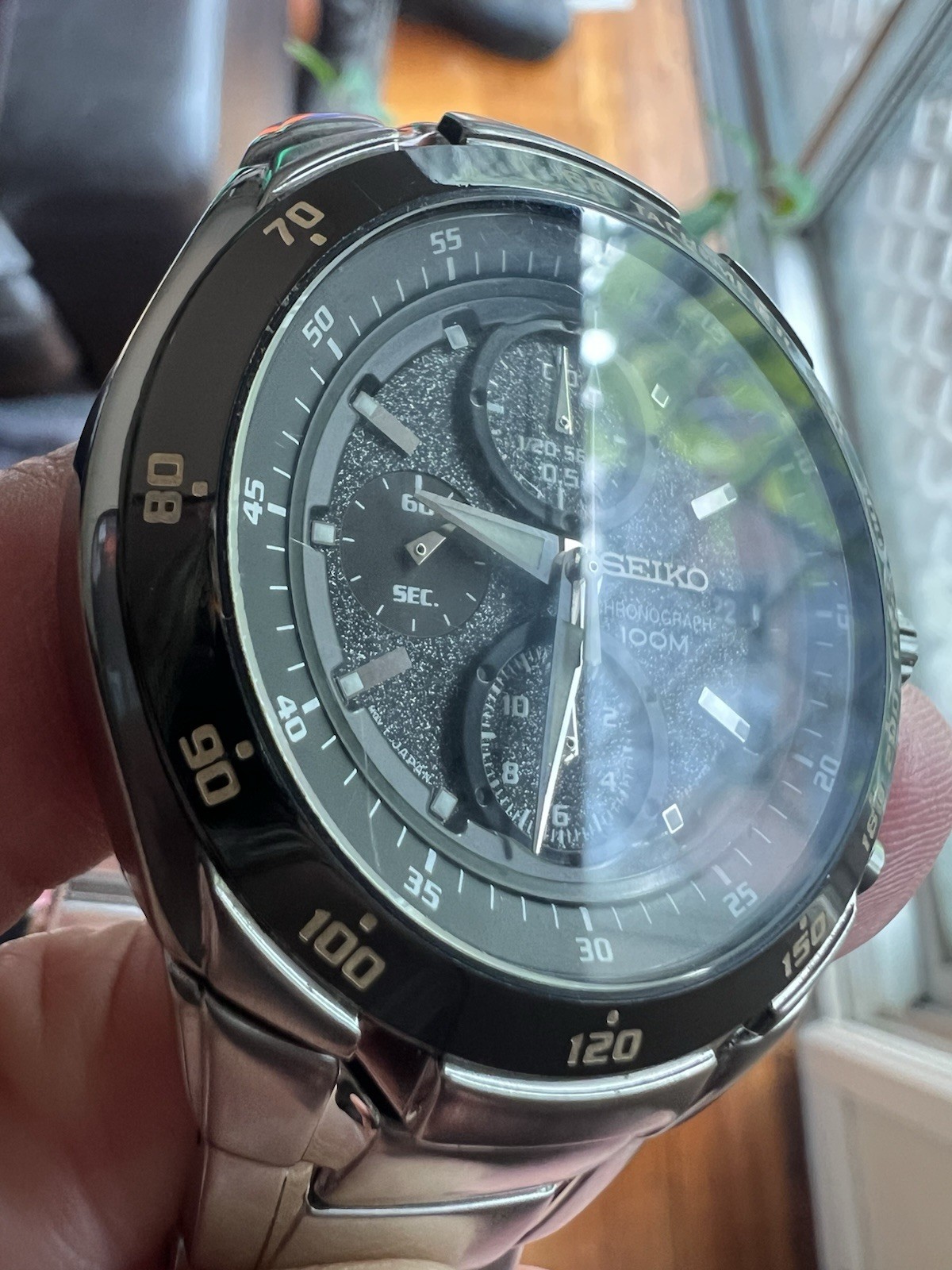 SEIKO Speed Racer Chrono SND703P Men’s Date Quartz Watch 7T92-0HE0 10ATM Ø42mm