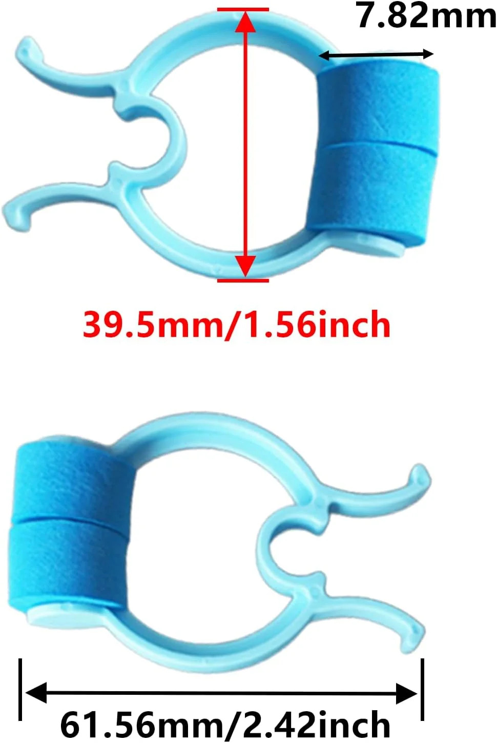 20 PCS Nose Stop Clips Professional Nose Clips Nose Bleed Stopper Clips Swimming