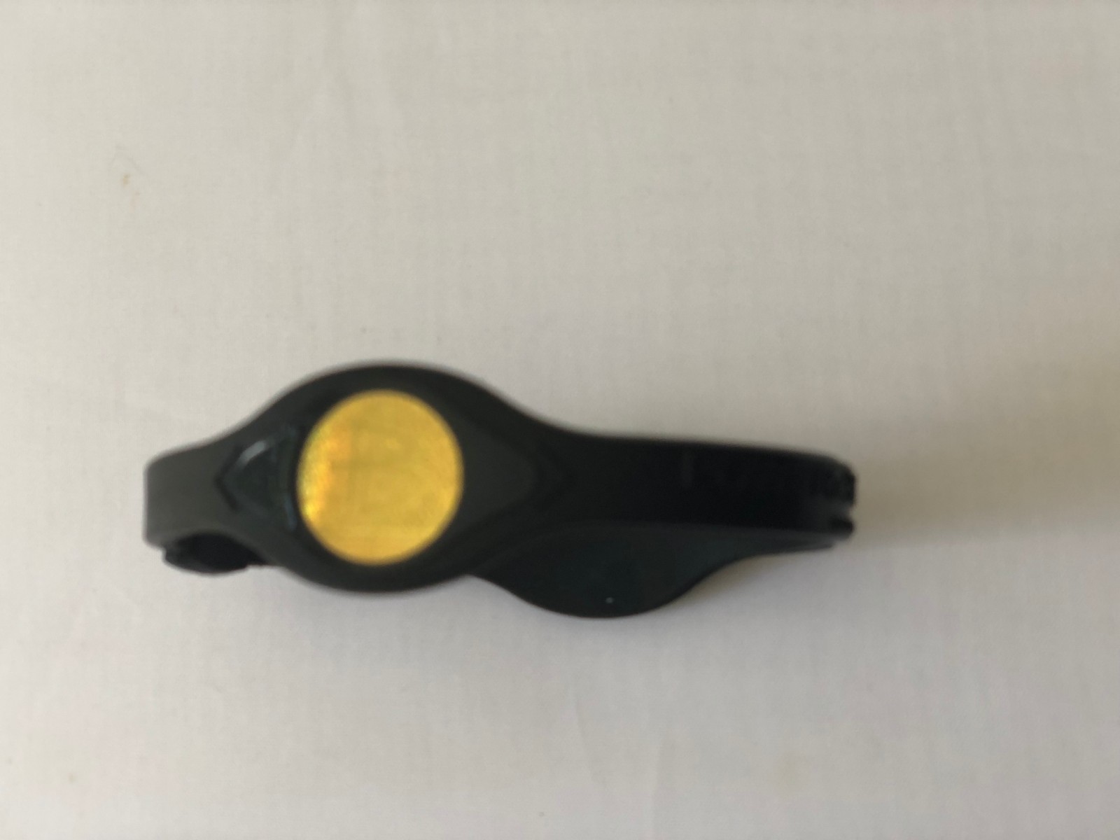 2 PACKS Power Balance Energy bracelet wristband gold hologram