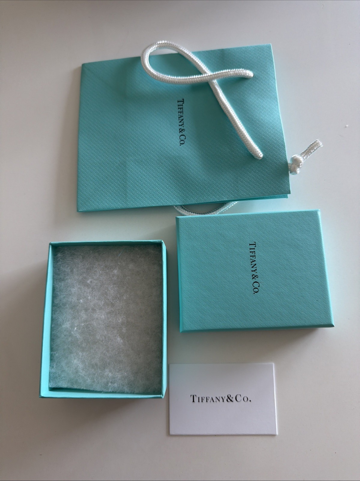 Tiffany Empty Box With Bag