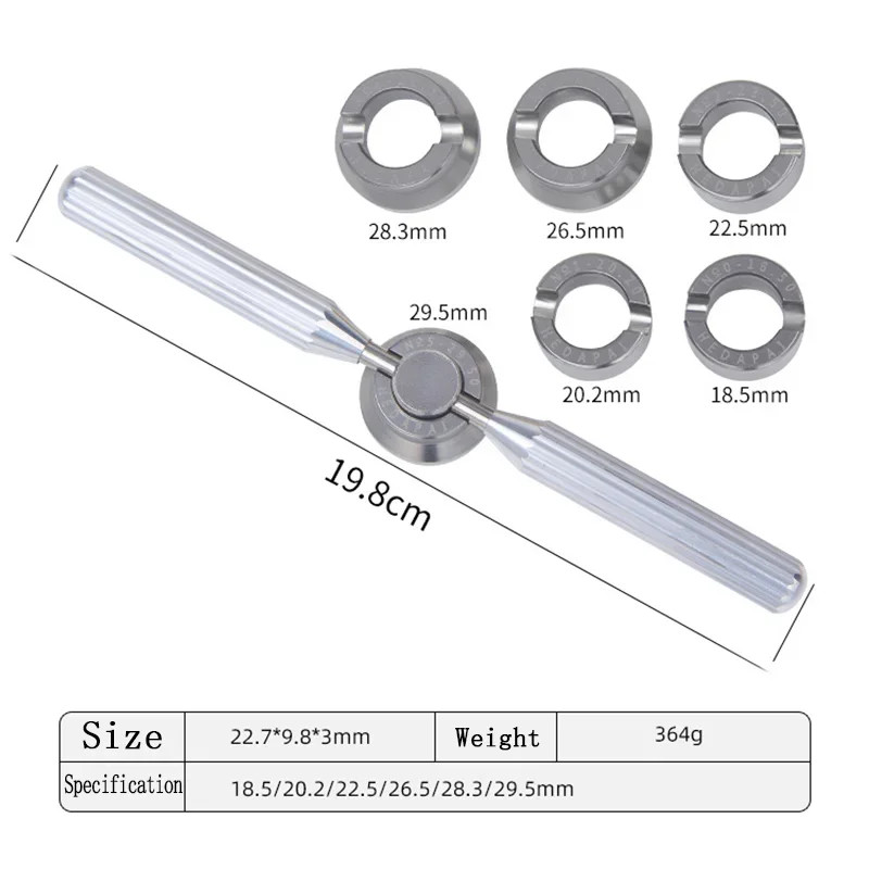Watch Case Back Opener Wrench Tool Waterproof Screw Back Repair Kit Set