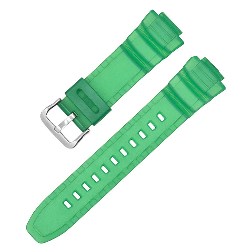 For Casio MCW-100H MCW-110H W-S220 HDD-S100 WV-200 AE-2000 Watch Band TPU Strap