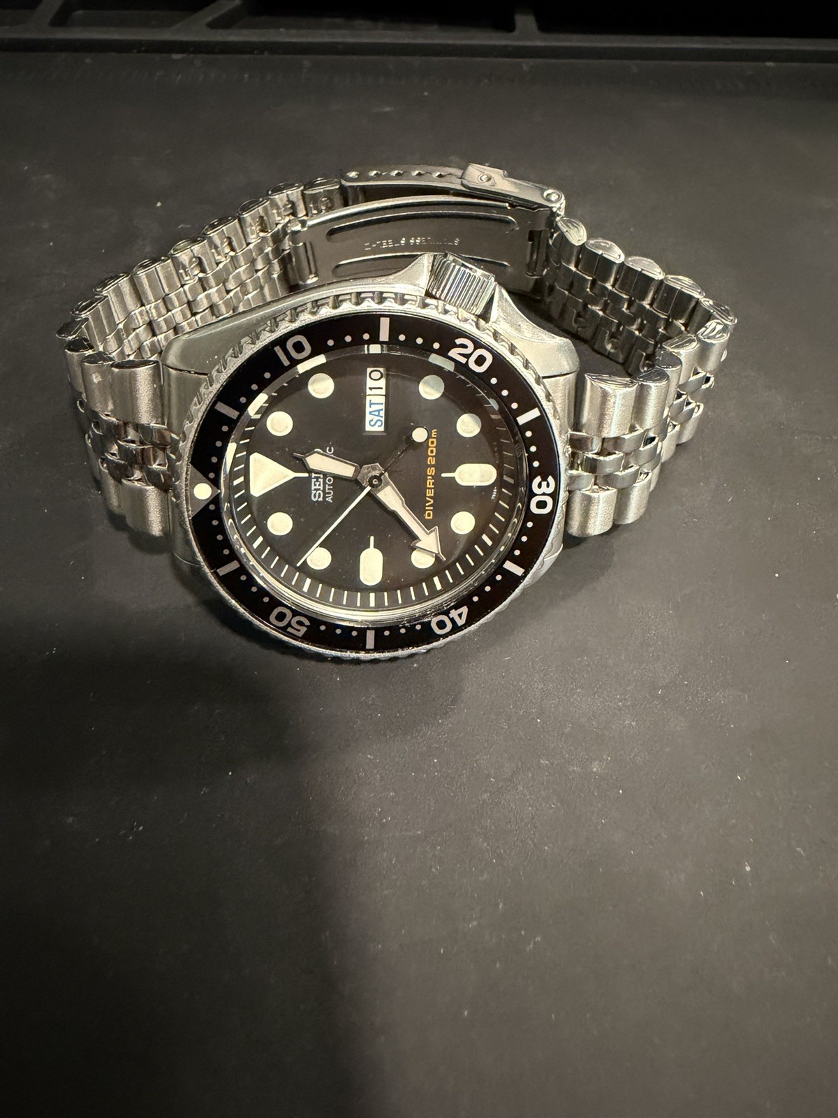SEIKO SCUBA DIVERS SKX007 DAY/DATE AUTO MENS WATCH 7S26-0020