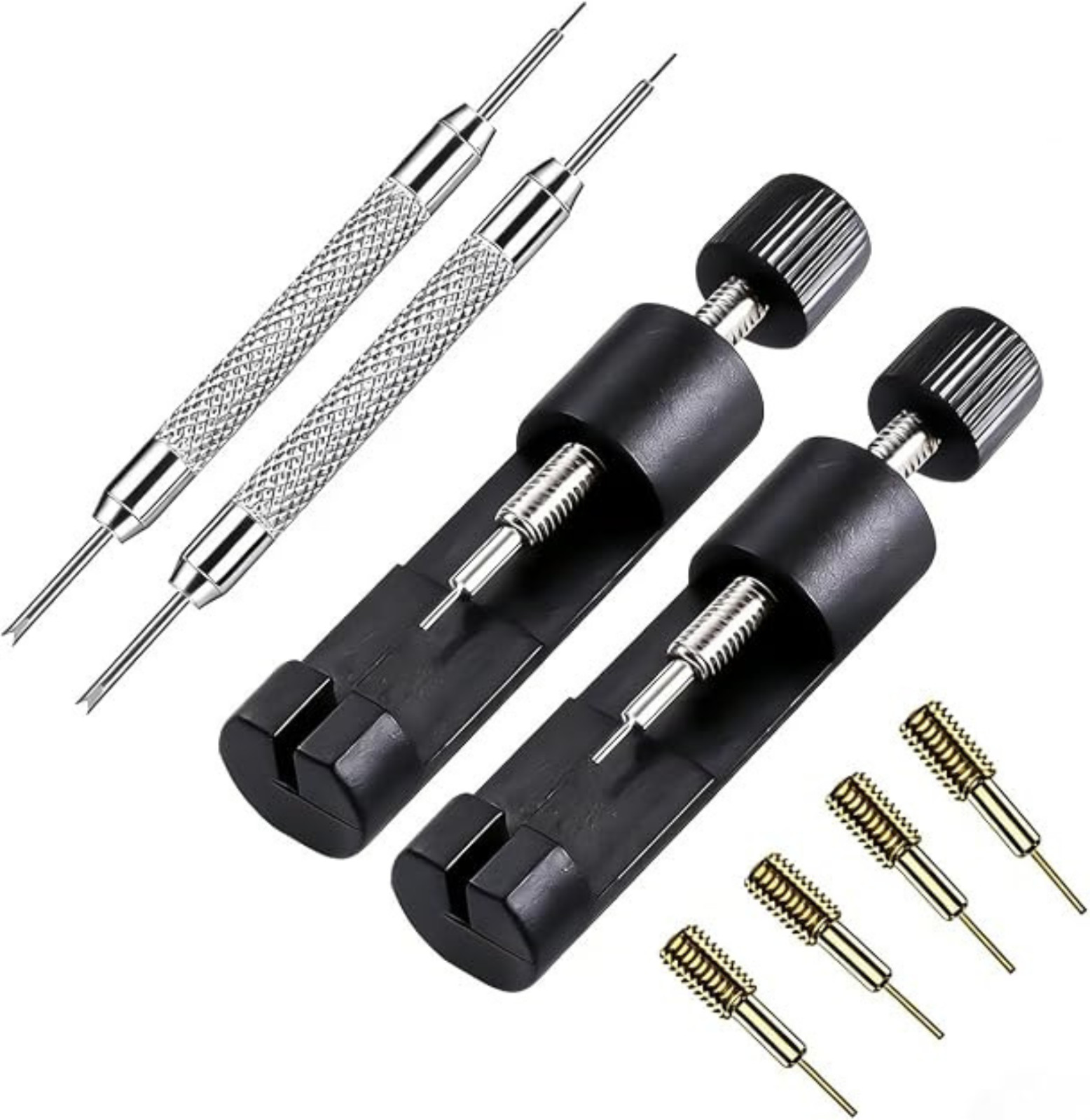 Olytop Watch Link Removal Kit – 2 Pack Tool Set for Easy Strap Adjustment