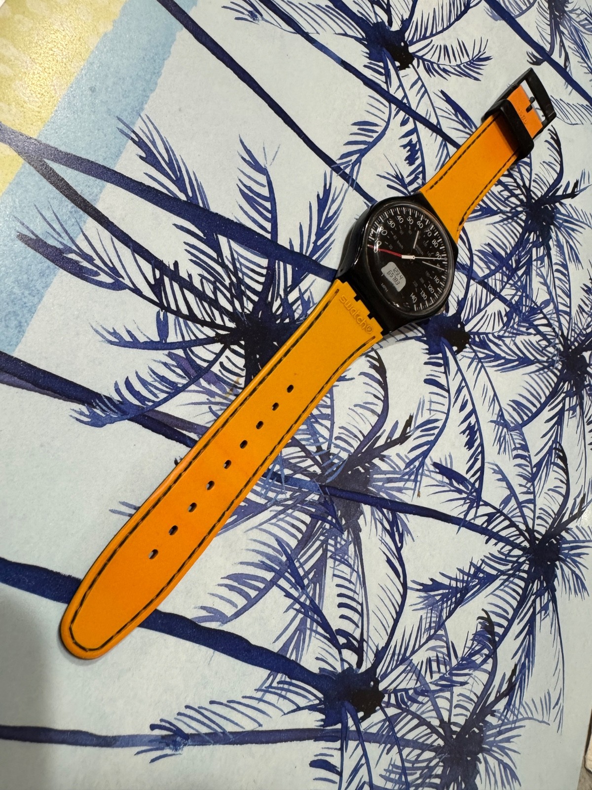 Swatch SUOB117 Black Brake