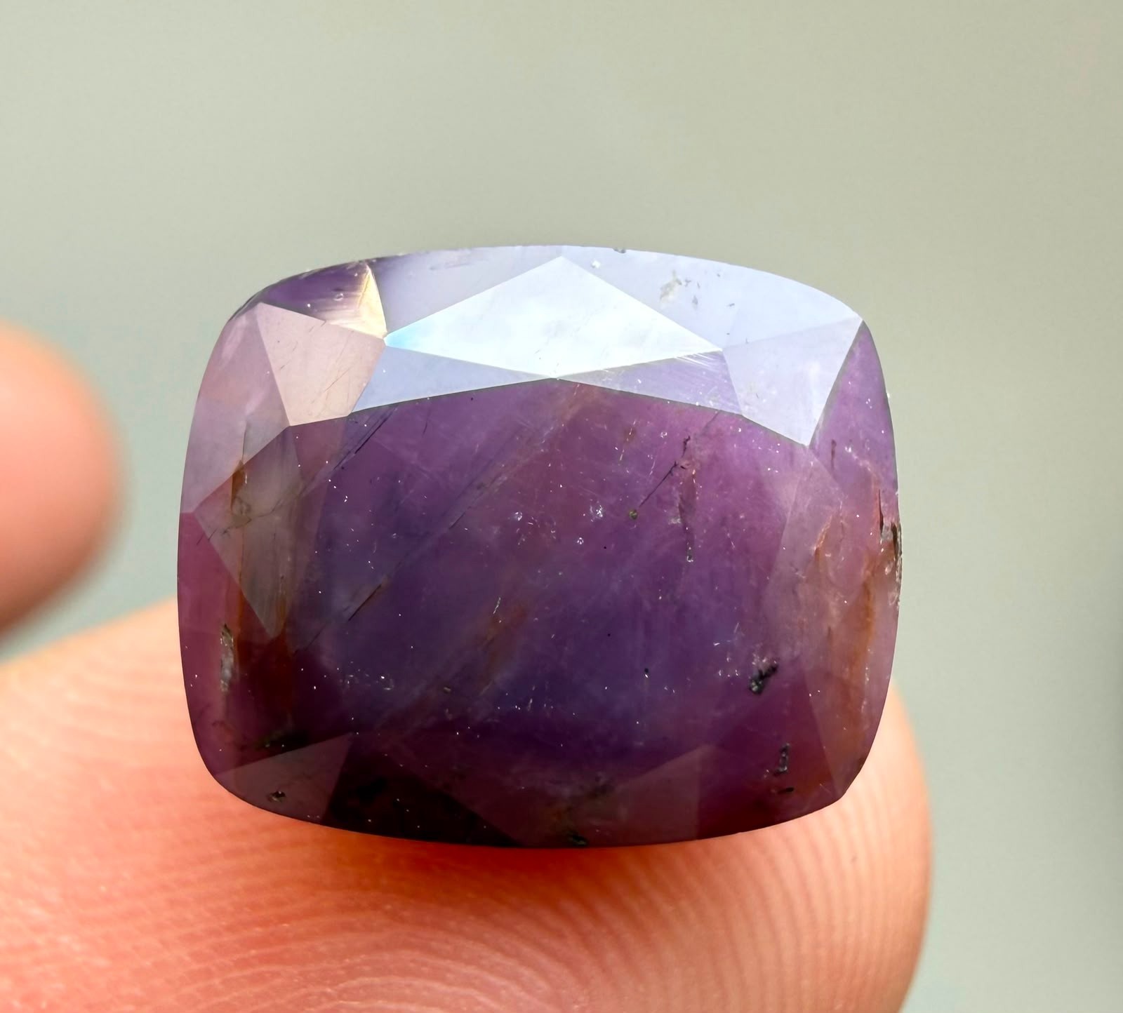Natural 7.60 Ct Ruby Loose Gemstone Faceted