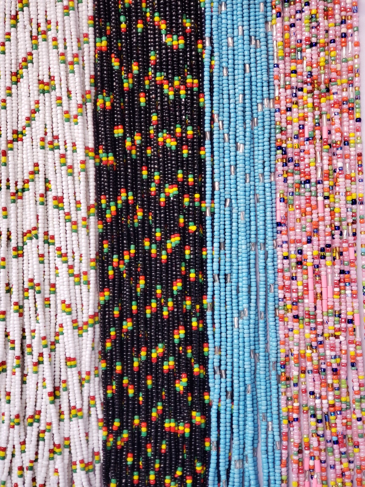 28″-50″ Elegant Tie On African Waist Beads Belly Chain Jewelry Waist Controller
