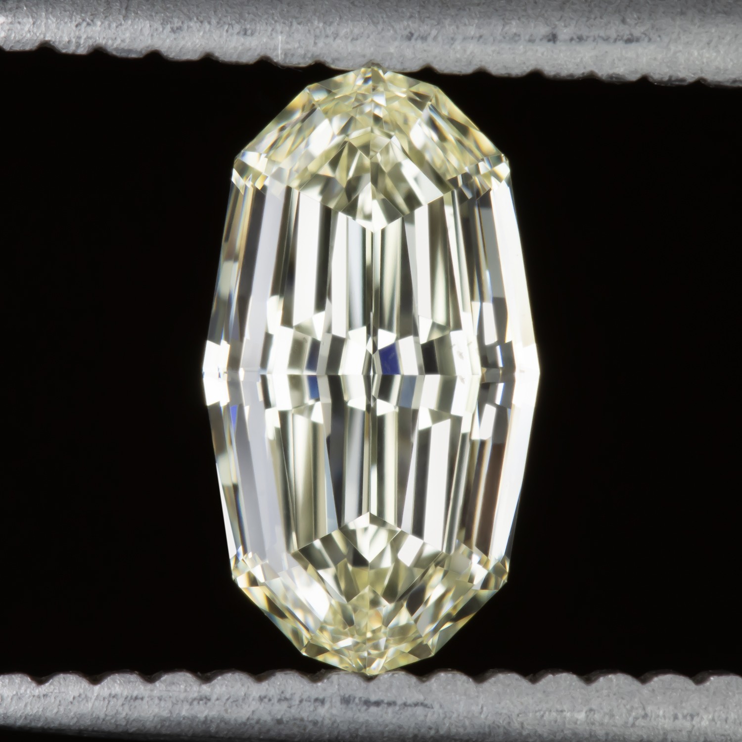 1ct FANCY LIGHT YELLOW VS2-SI1 DIAMOND OVAL STEP CUT LOOSE NATURAL GEOMETRIC
