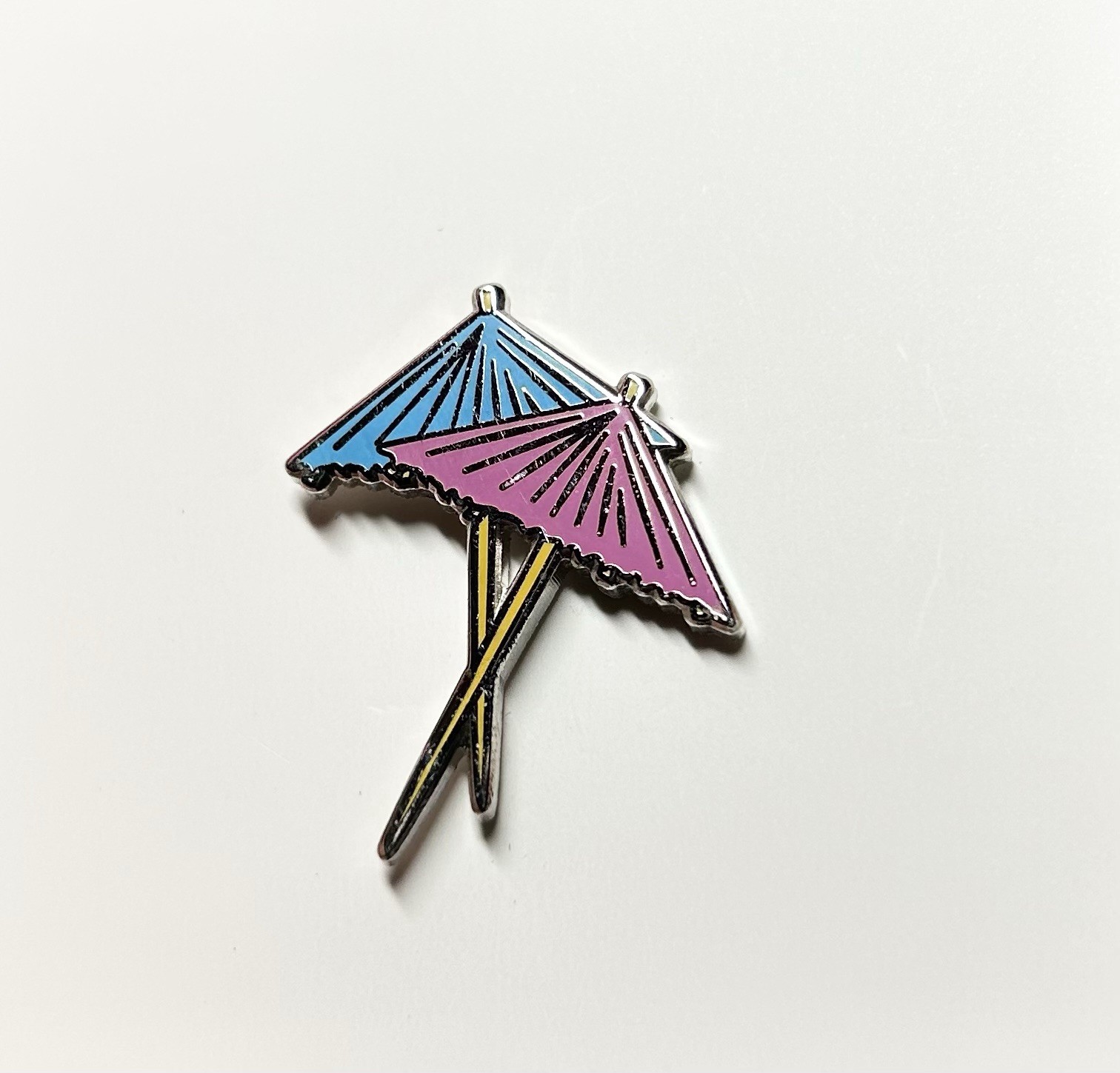 Cute Cocktail Umbrellas Enamel Pin (Sold Out Collectors Item)