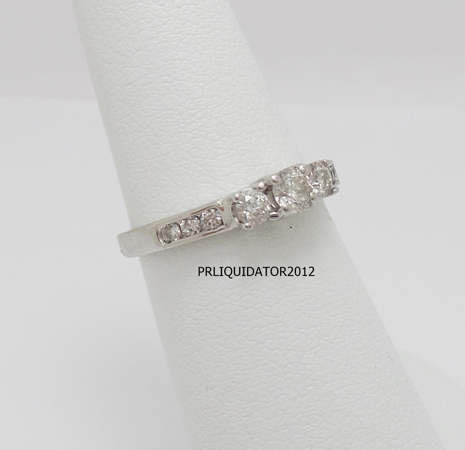 1/2CT Natural Diamond Engagement Anniversary Wedding Ring Band 10K White Gold