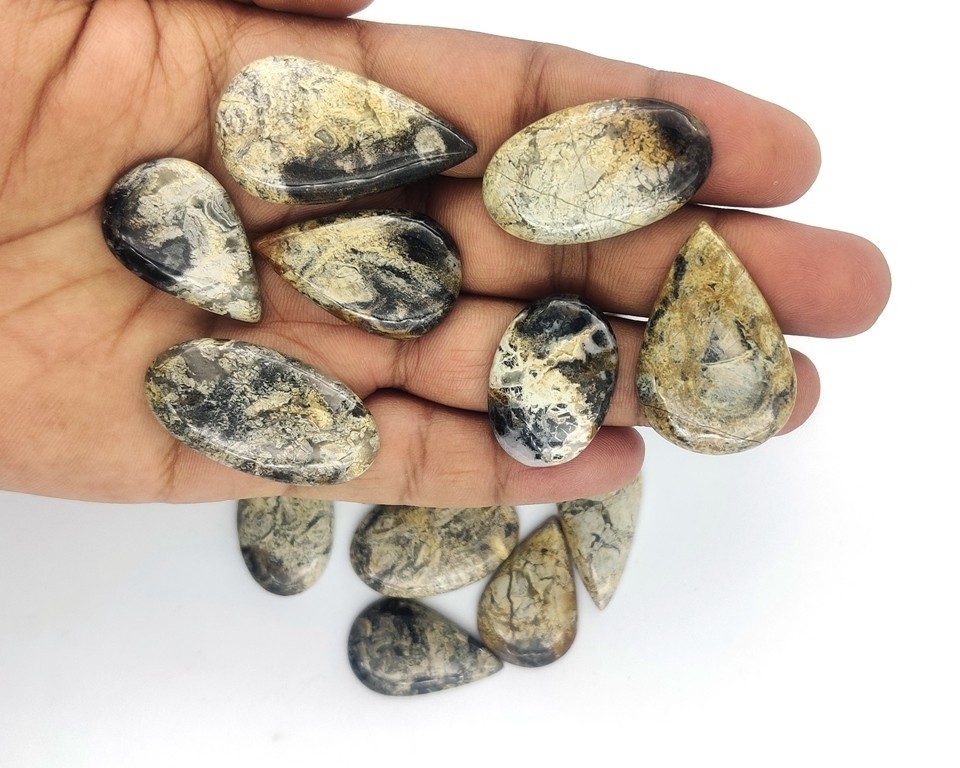 Natural Jasper Gemstone For Earring, Pendant, Necklace Jewelry Making 71363