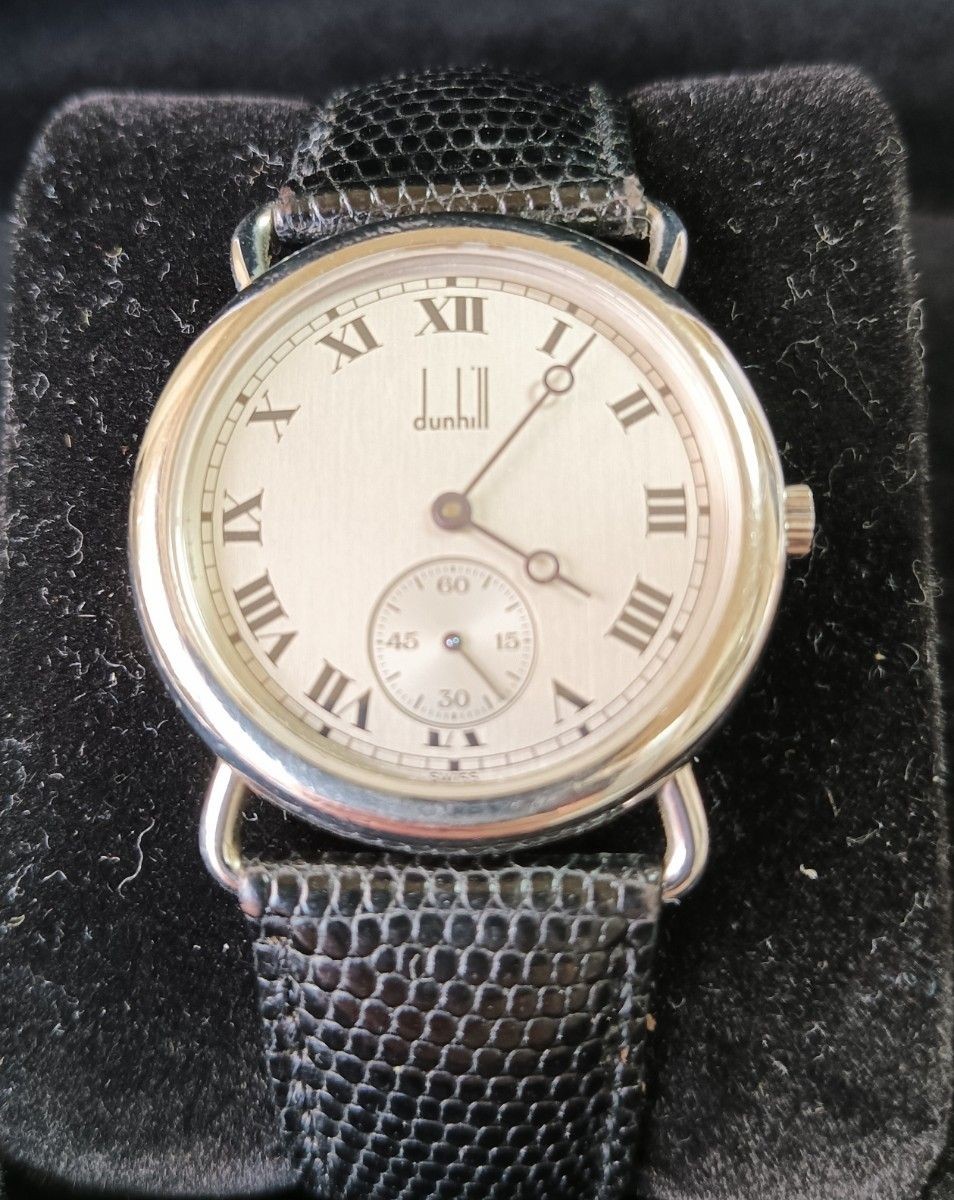 [B1P] Dunhill Centenary 91 100th Anniversary Hand Wound Watch [w5x]