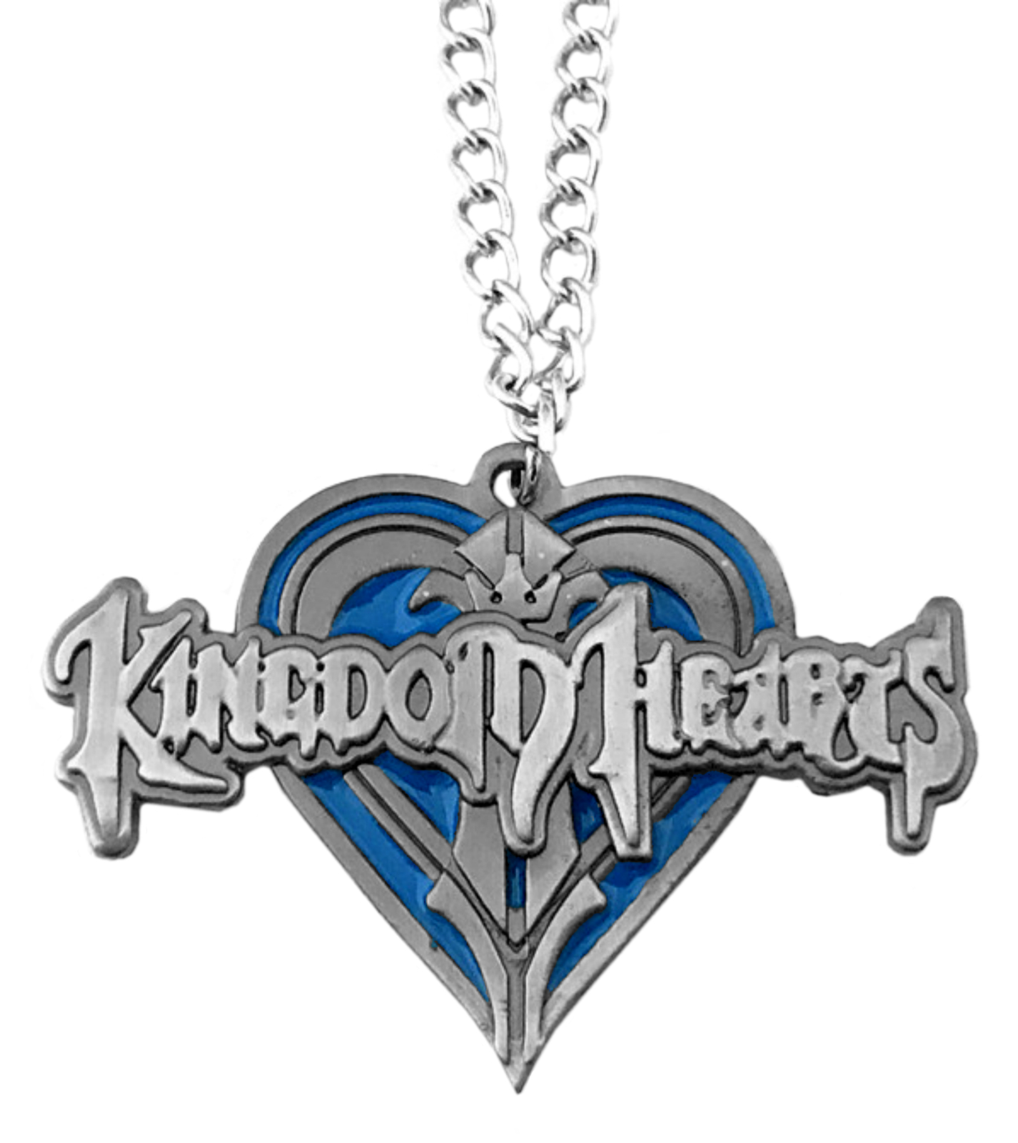 Kingdom Hearts Text Video Game Series Pendant Charm Necklace