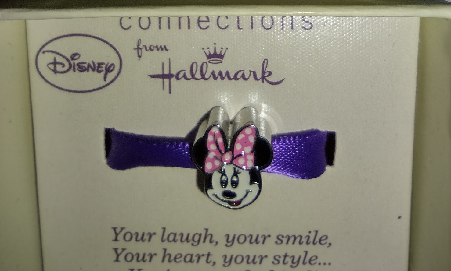 Disney Hallmark Connections Charm Enameled Mickey and Minnie – RARE