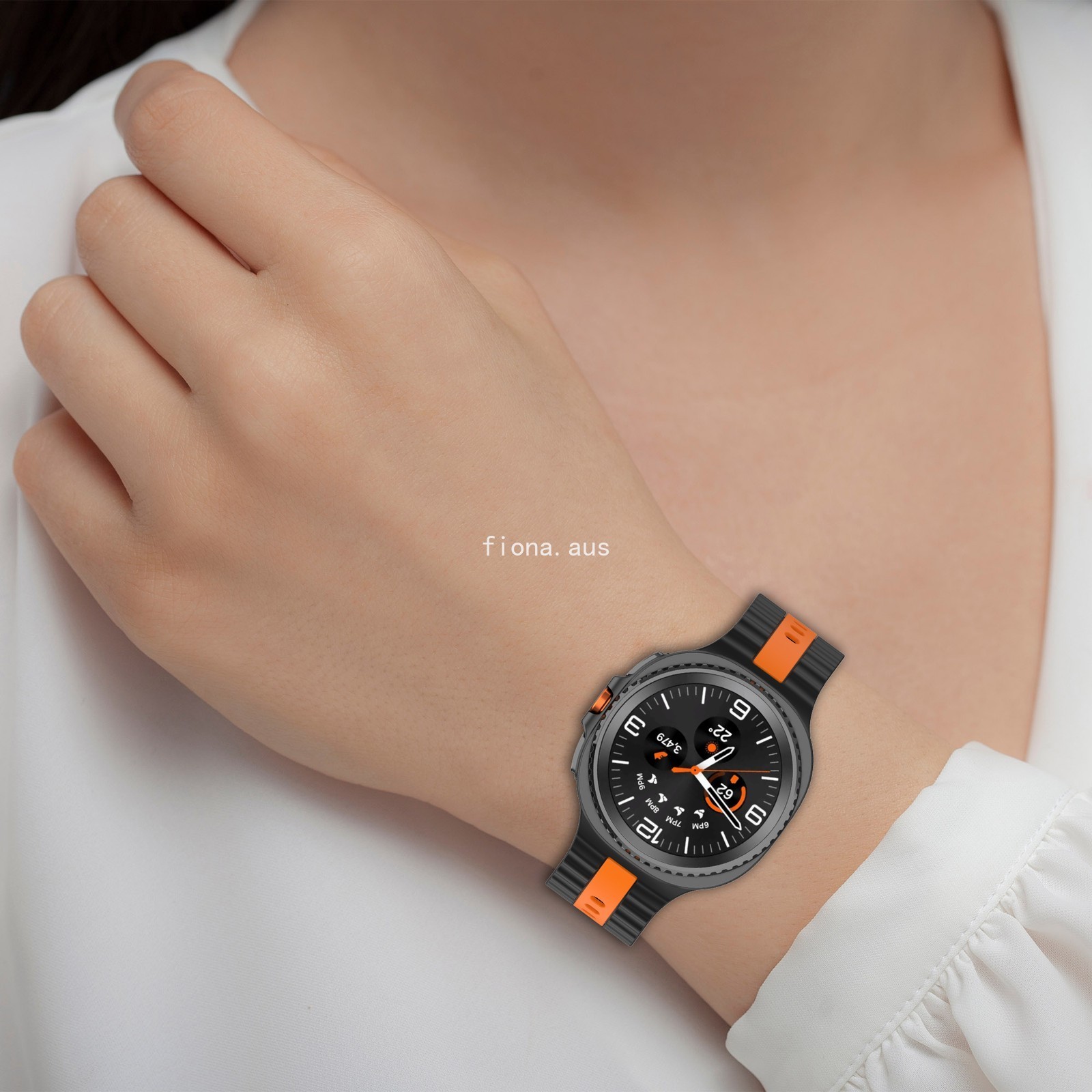 Sport Breathable Silicone Watch Band Strap For Samsung Galaxy Watch 8 40/44/46mm