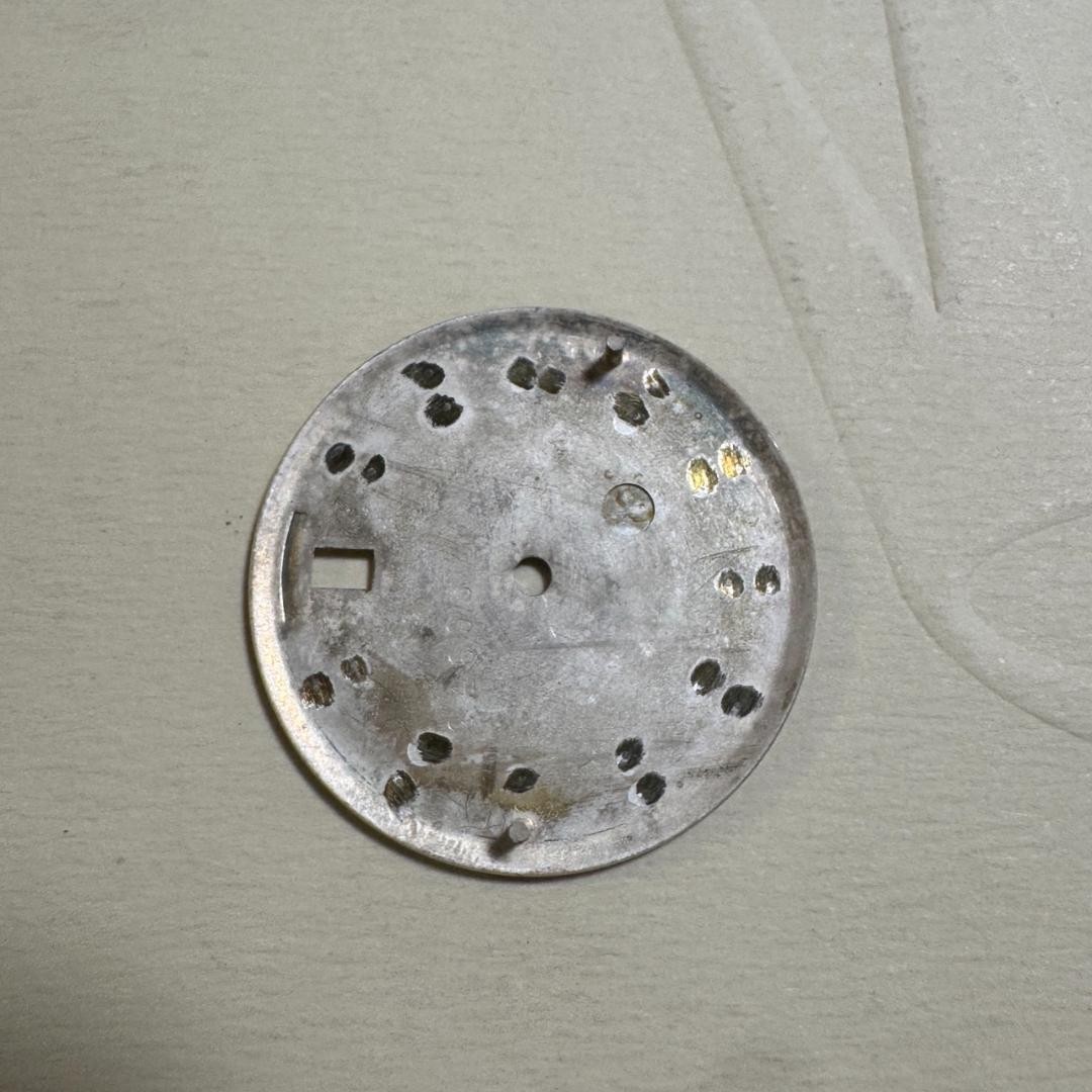Genuine ROLEX Datejust 1601 C006476 with silver dial