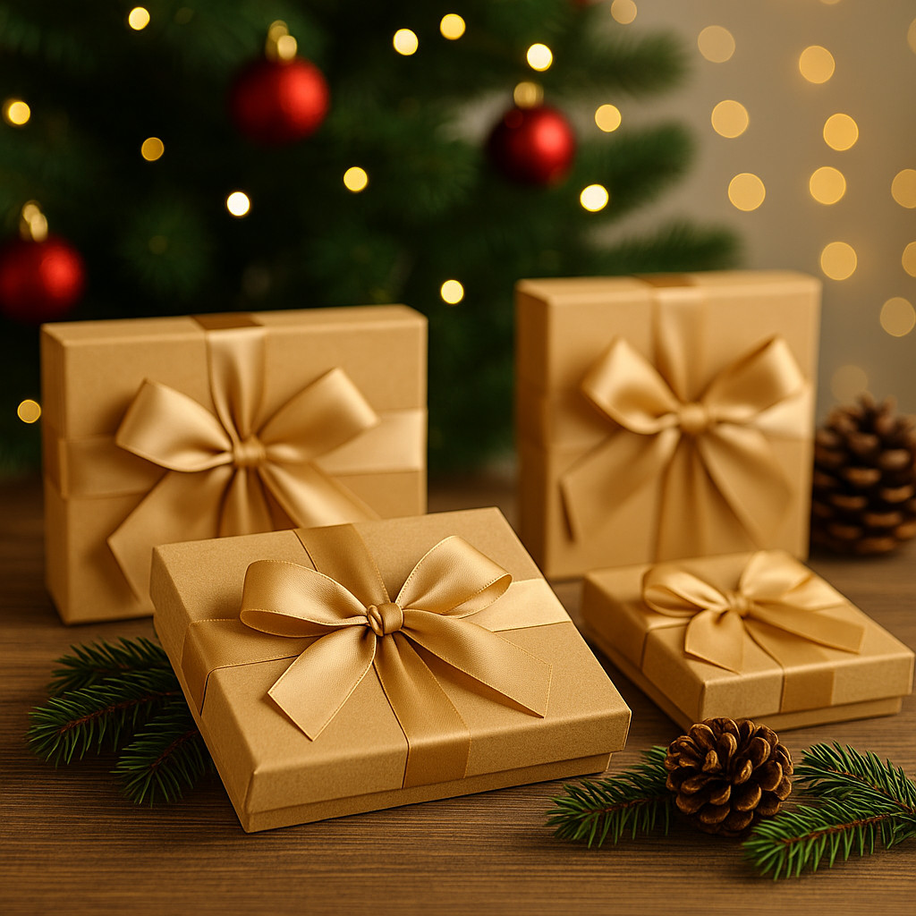 Kraft Brown Matte Finish Cotton filled Boxes