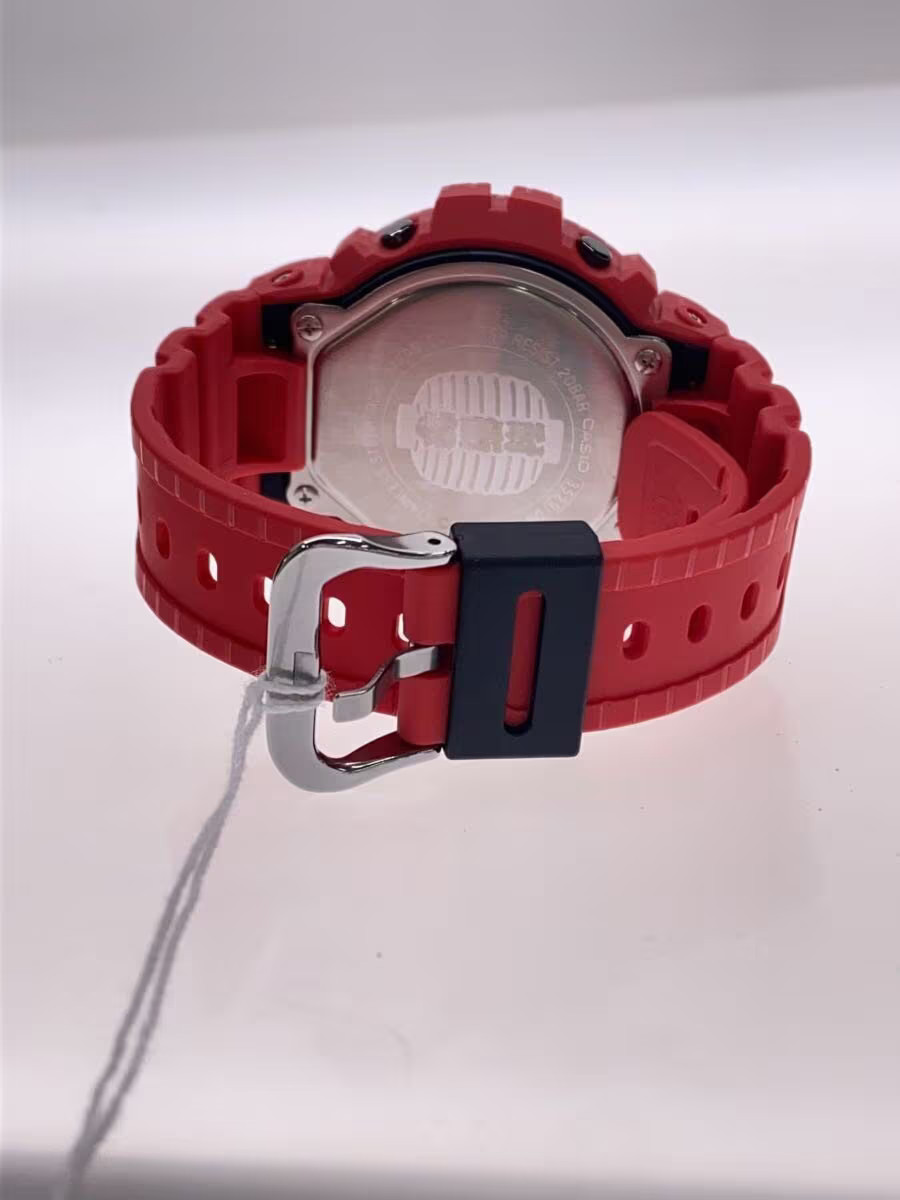CASIO Quartz Watch G SHOCK Digital Rubber RED RED SS