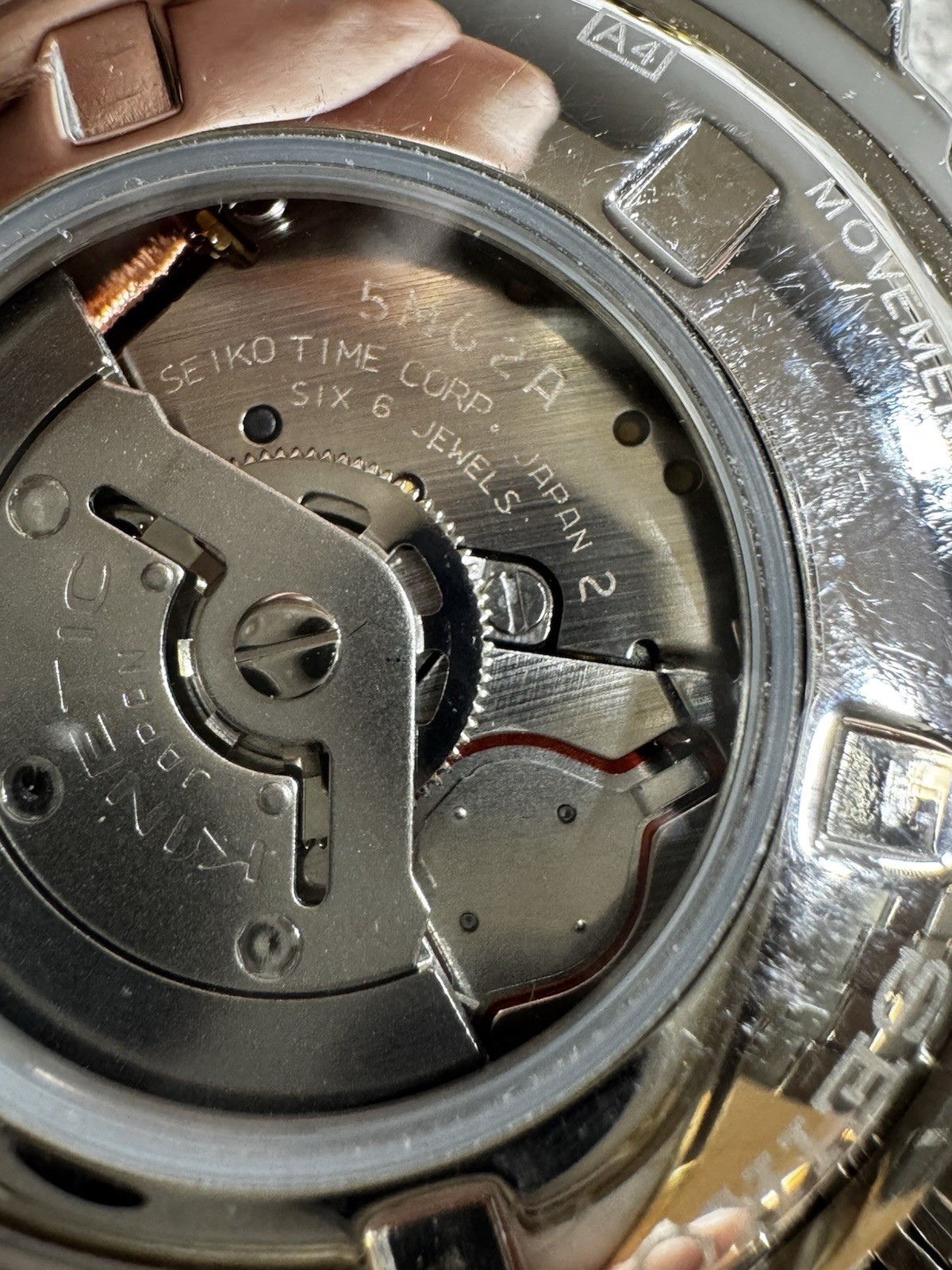 Seiko Kinetic Watch 5M62-0CJ0 Boeing Airplanes 35 Years Anniversary Retirement