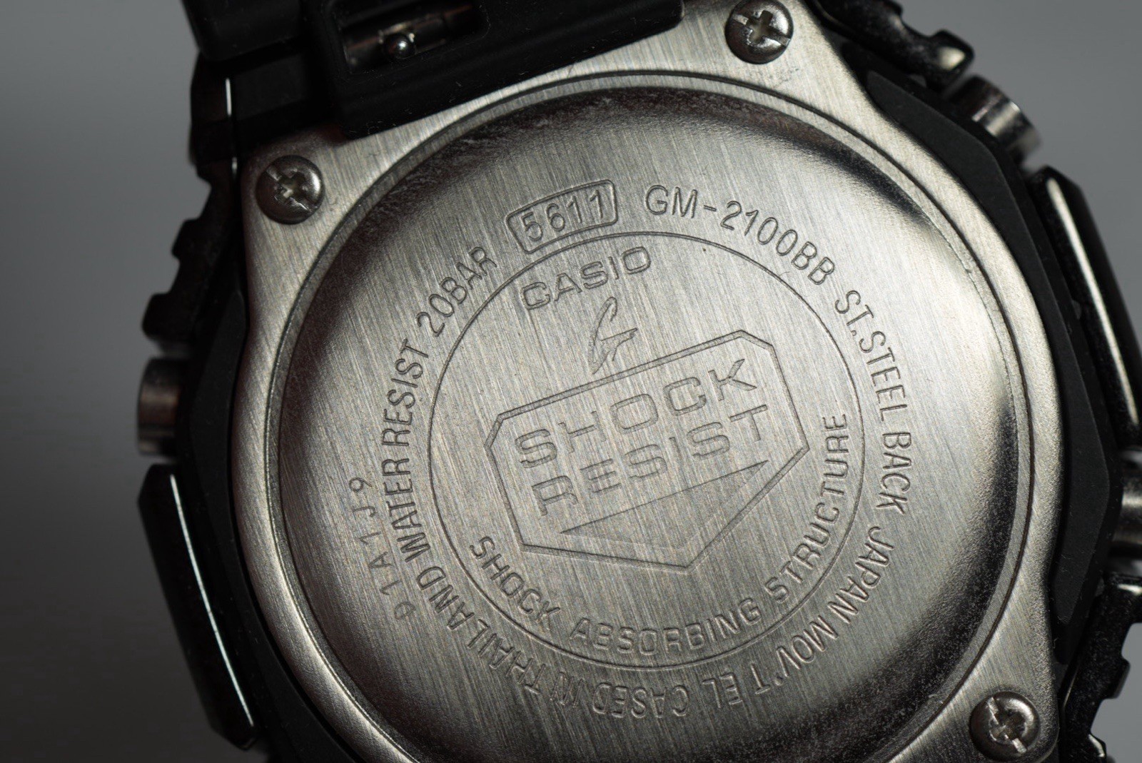 Casio G-Shock GM-2100BB-1A Blackout Watch
