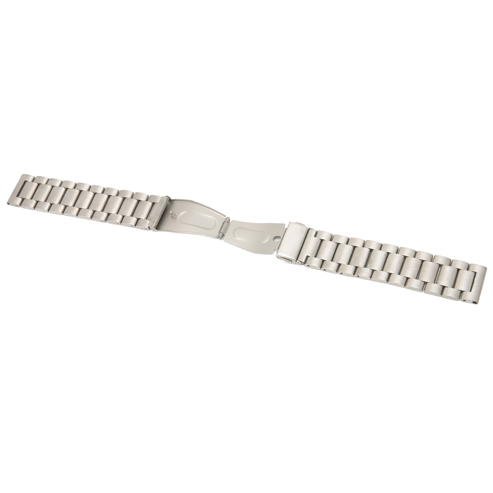 Smartwatch Band 20mm Double Buckle Wrist Strap Matel With Watch Pin For