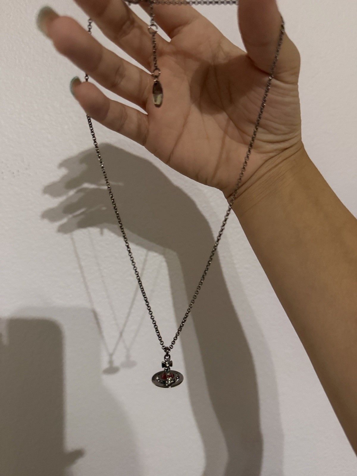 VIVIENNE WESTWOOD NEW PETITE ORB PENDANT NECKLACE
